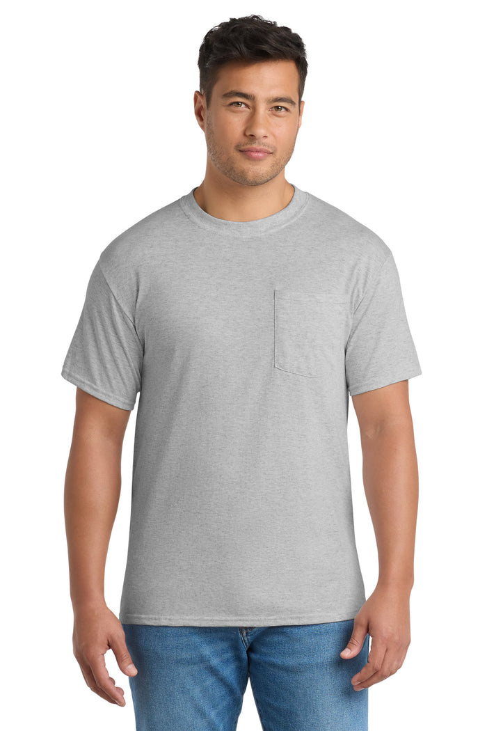 Port & Company PC55PT - Tall Core Blend Pocket Tee