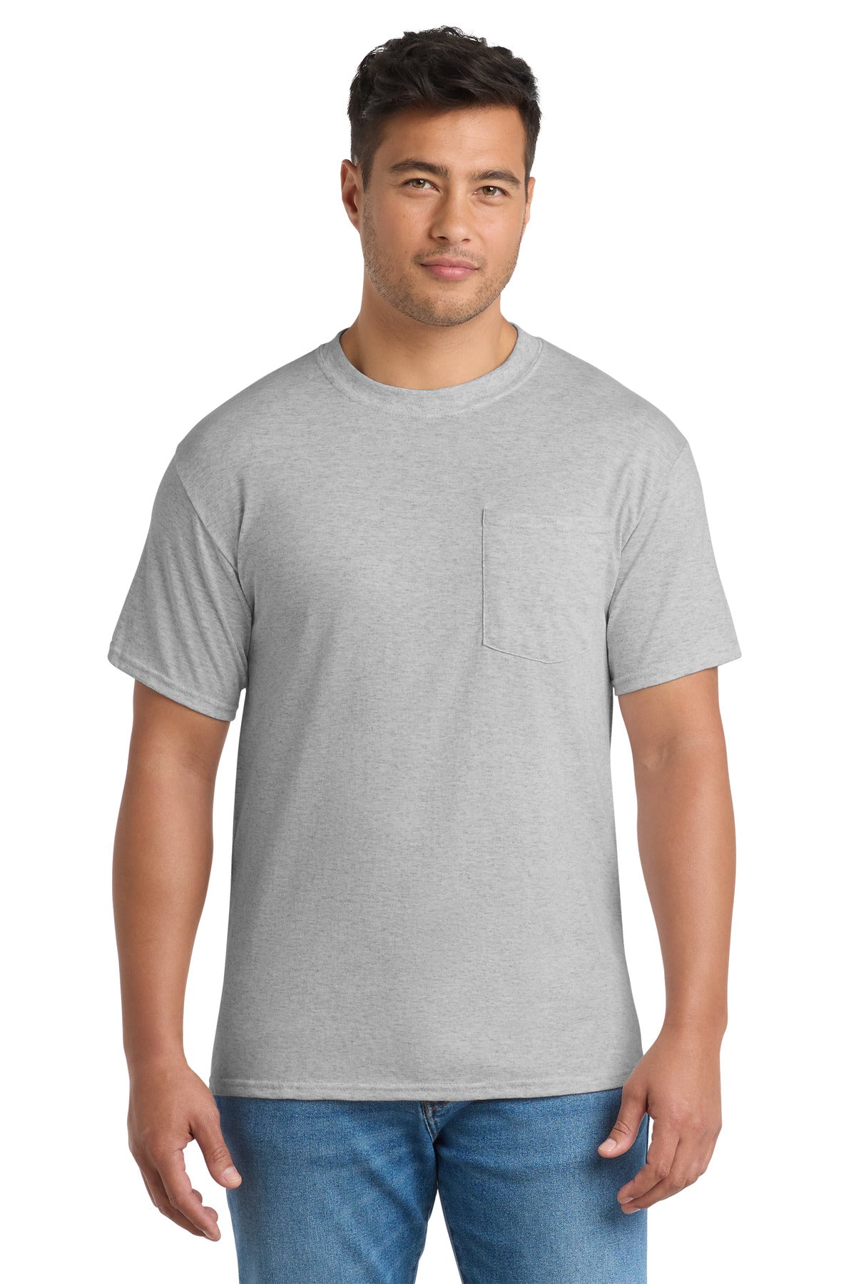 Port & Company PC55P - Core Blend Pocket Tee