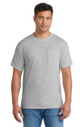 Port & Co PC55P - Core Blend Pocket Tee