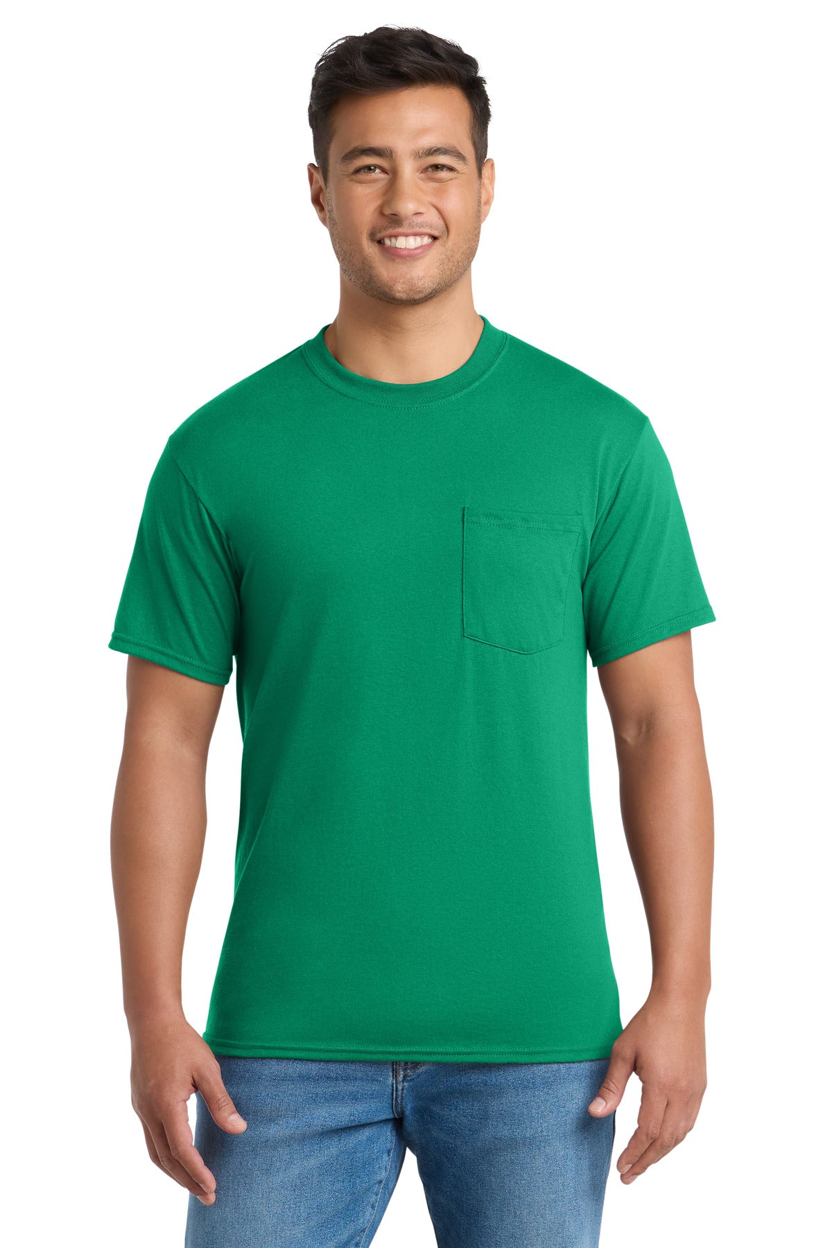 Port & Company PC55P - Core Blend Pocket Tee
