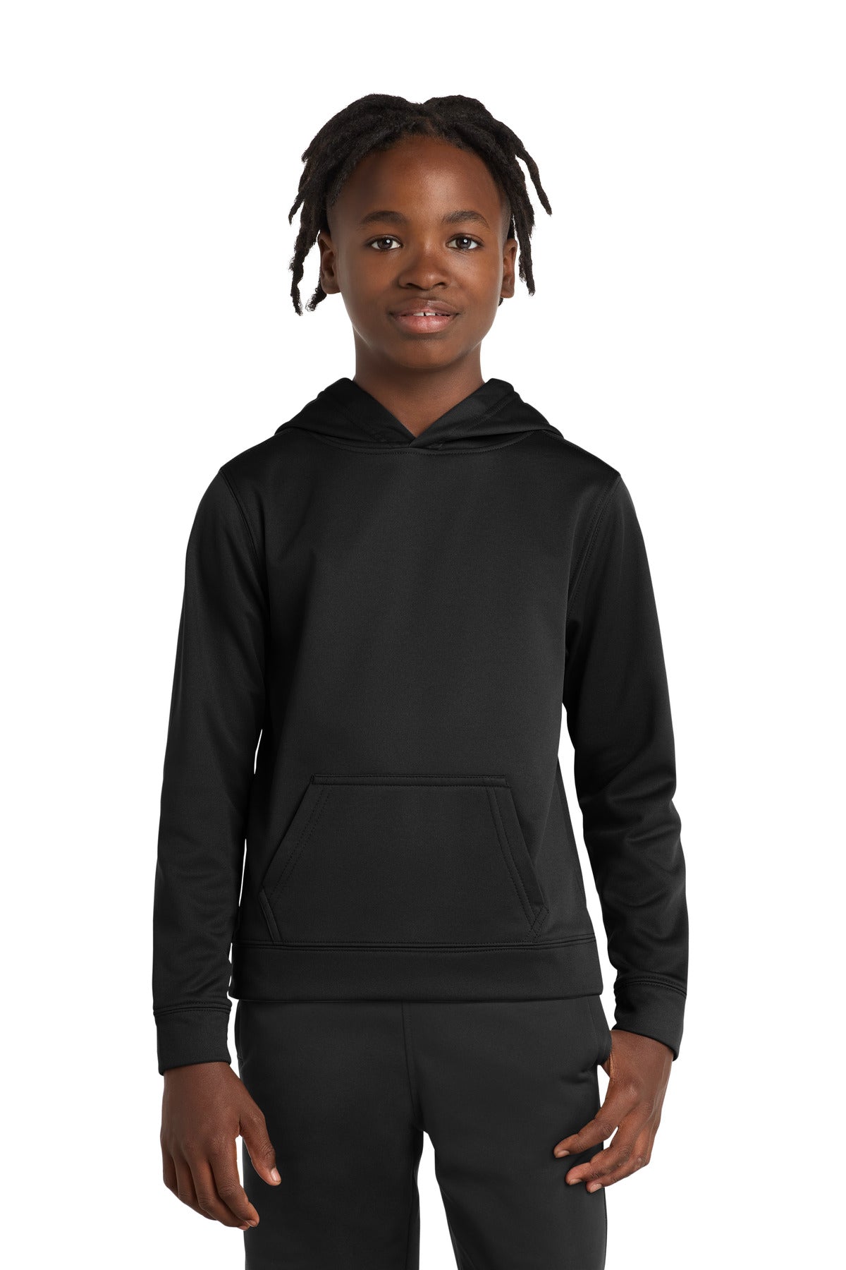 Port & Co PC590YH - Youth Performance Fleece Pullover Hooded Sweatshirt