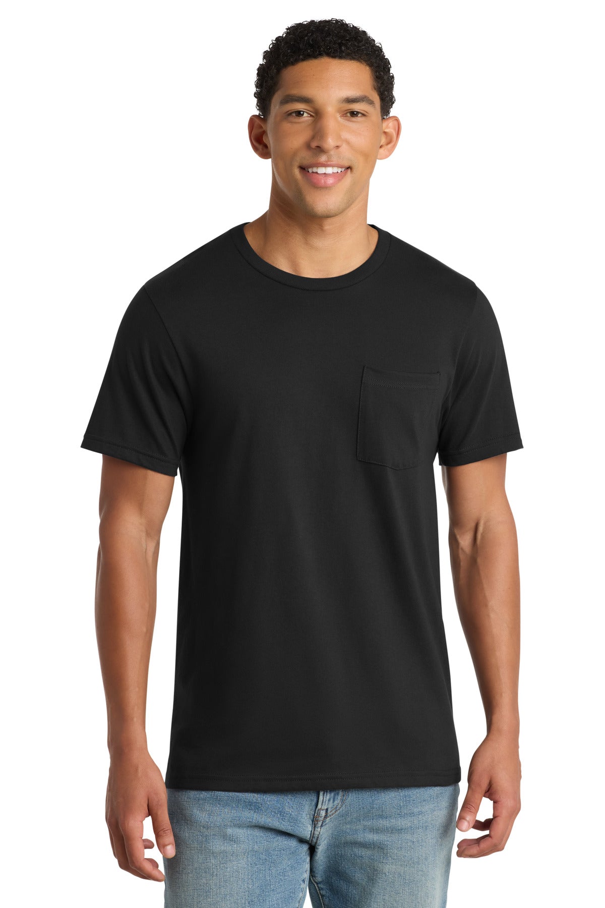 Port & Co PC600P - DISCONTINUED Port & Co Bouncer Pocket Tee