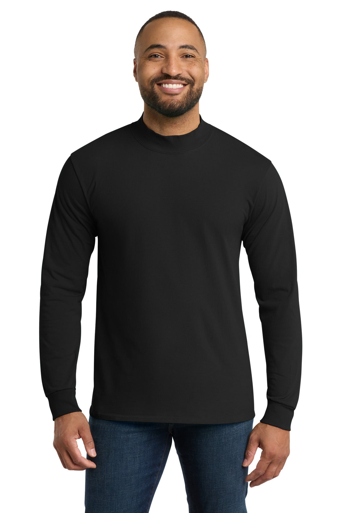 Port & Company PC61M - Essential Mock Turtleneck