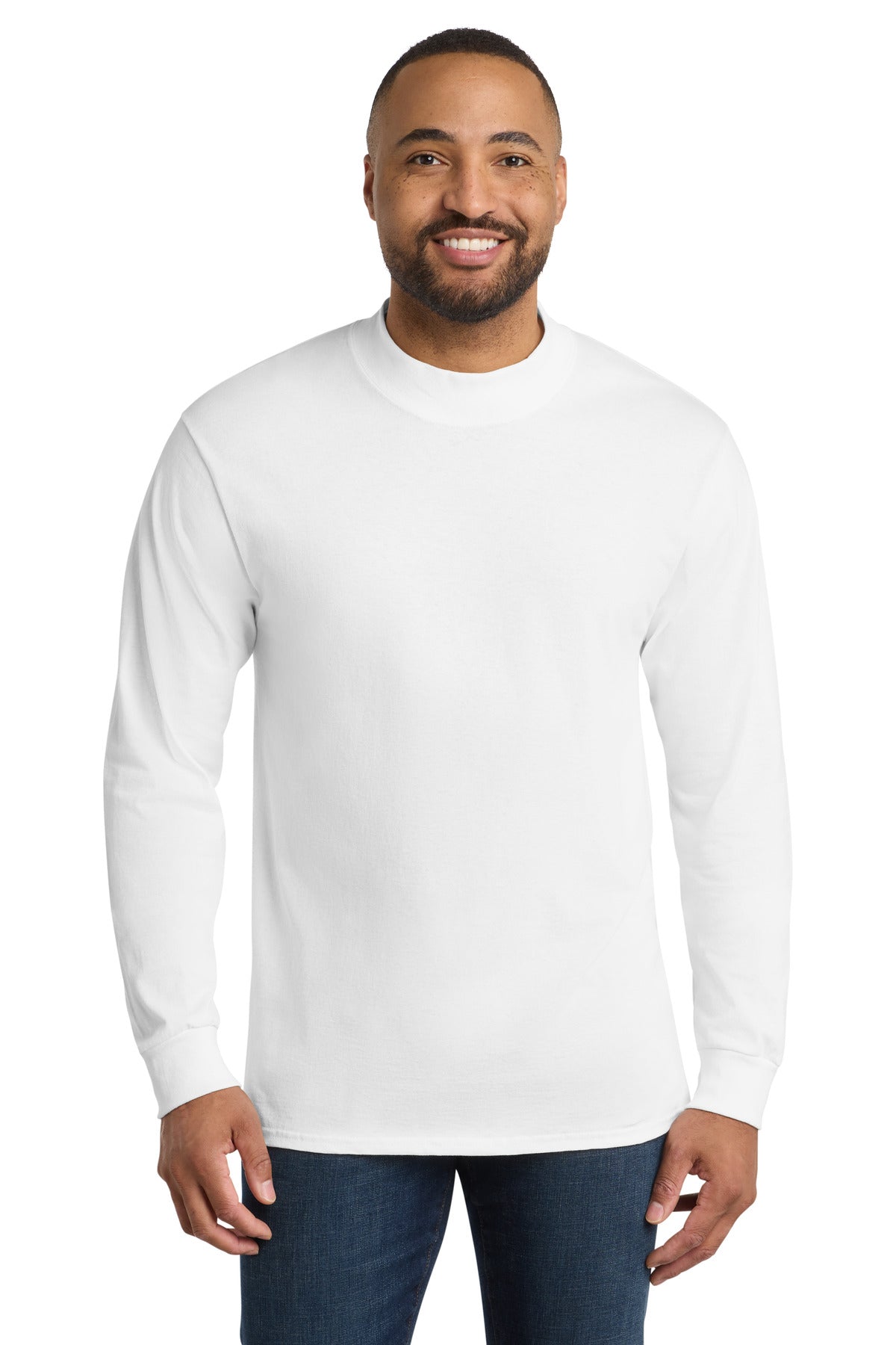 Port & Co PC61M - Essential Mock Turtleneck