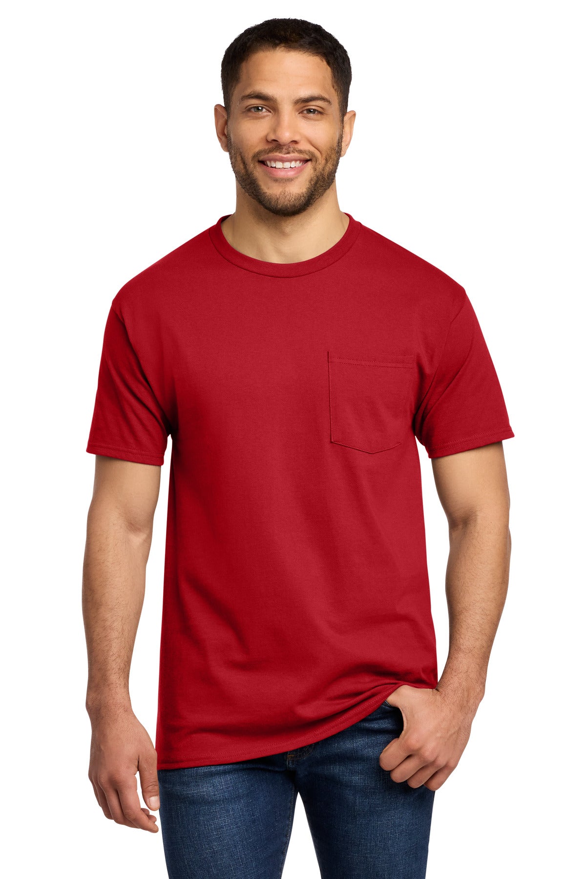 Port & Company PC61PT - Tall Essential Pocket Tee