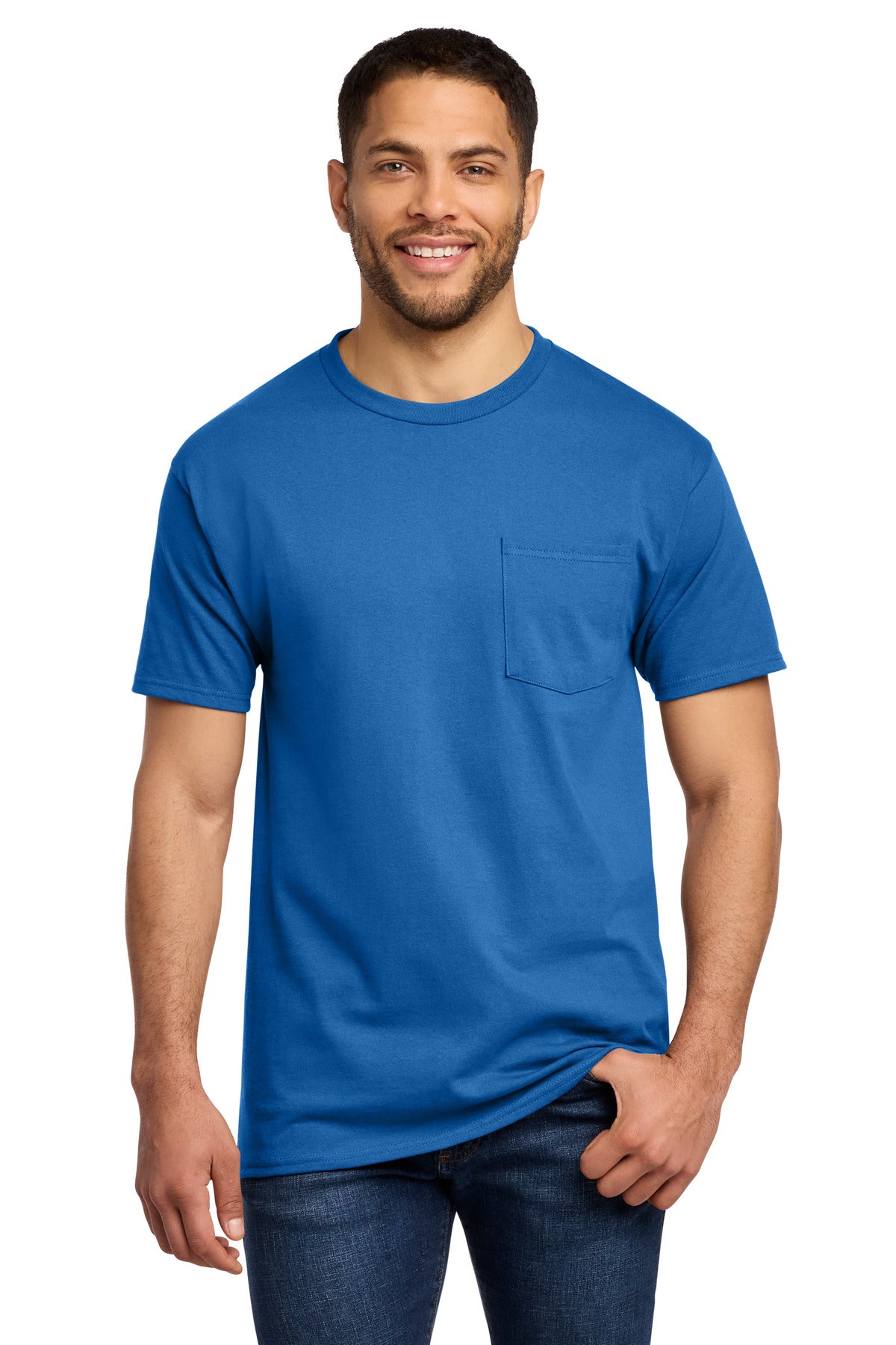 Port & Company PC61PT - Tall Essential Pocket Tee