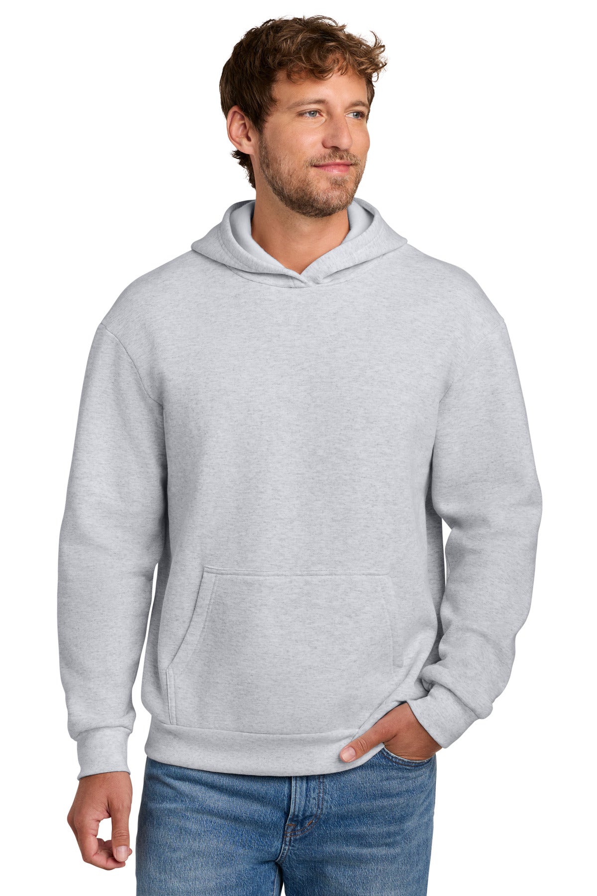 Port & Company PC68H - Easy Fleece Pullover Hooded Sweatshirt
