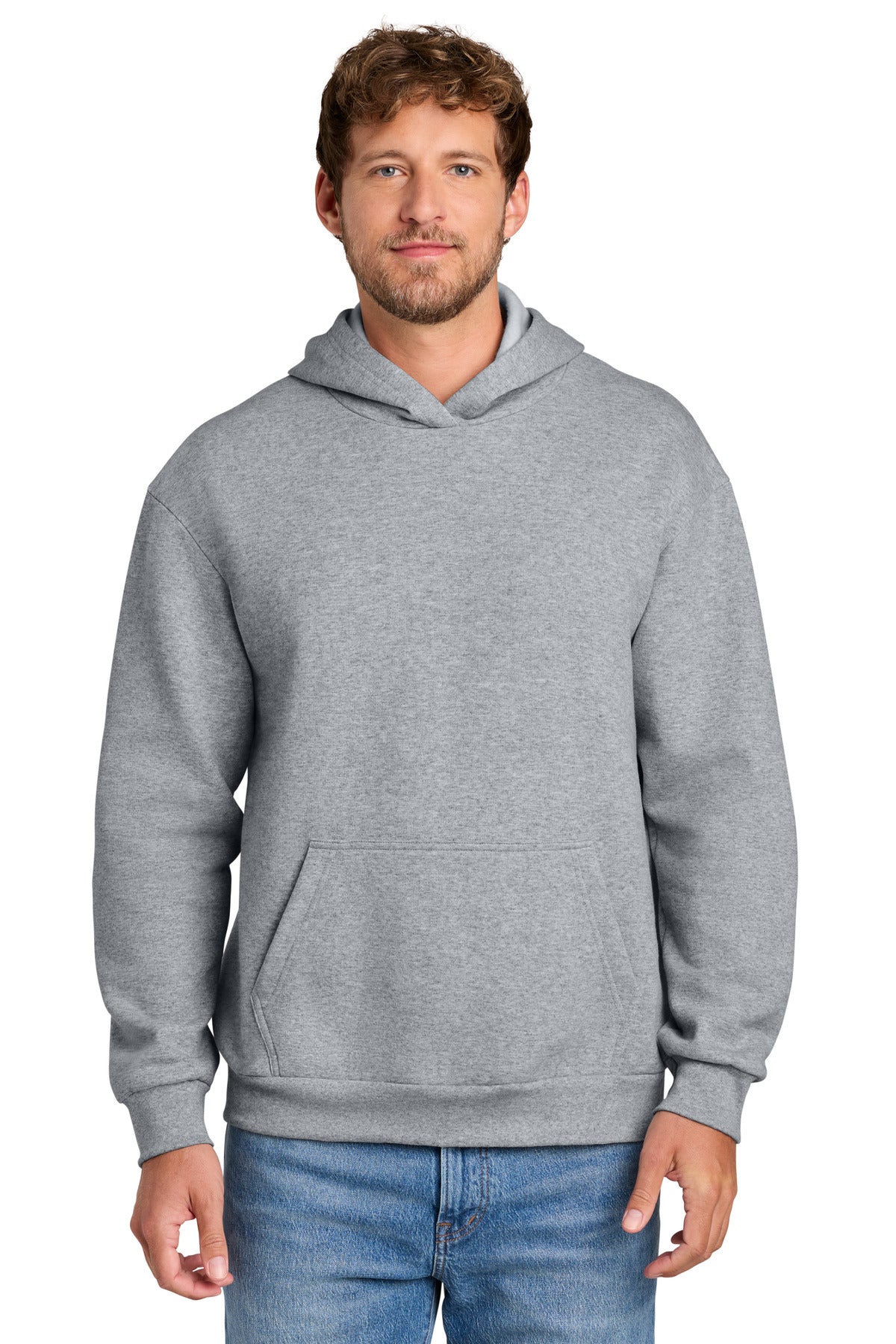 Port & Company PC68H - Easy Fleece Pullover Hooded Sweatshirt