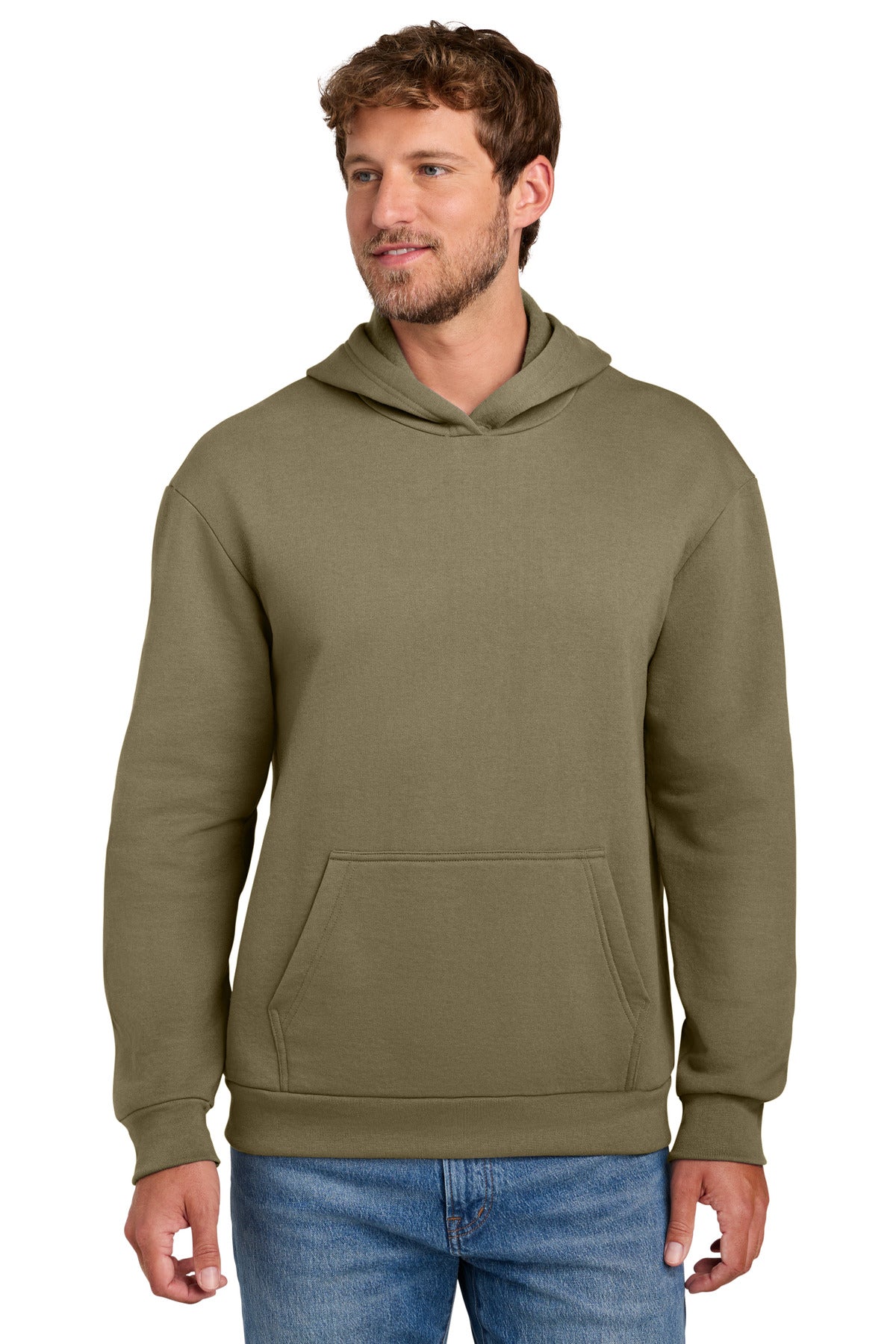 Port & Company PC68H - Easy Fleece Pullover Hooded Sweatshirt