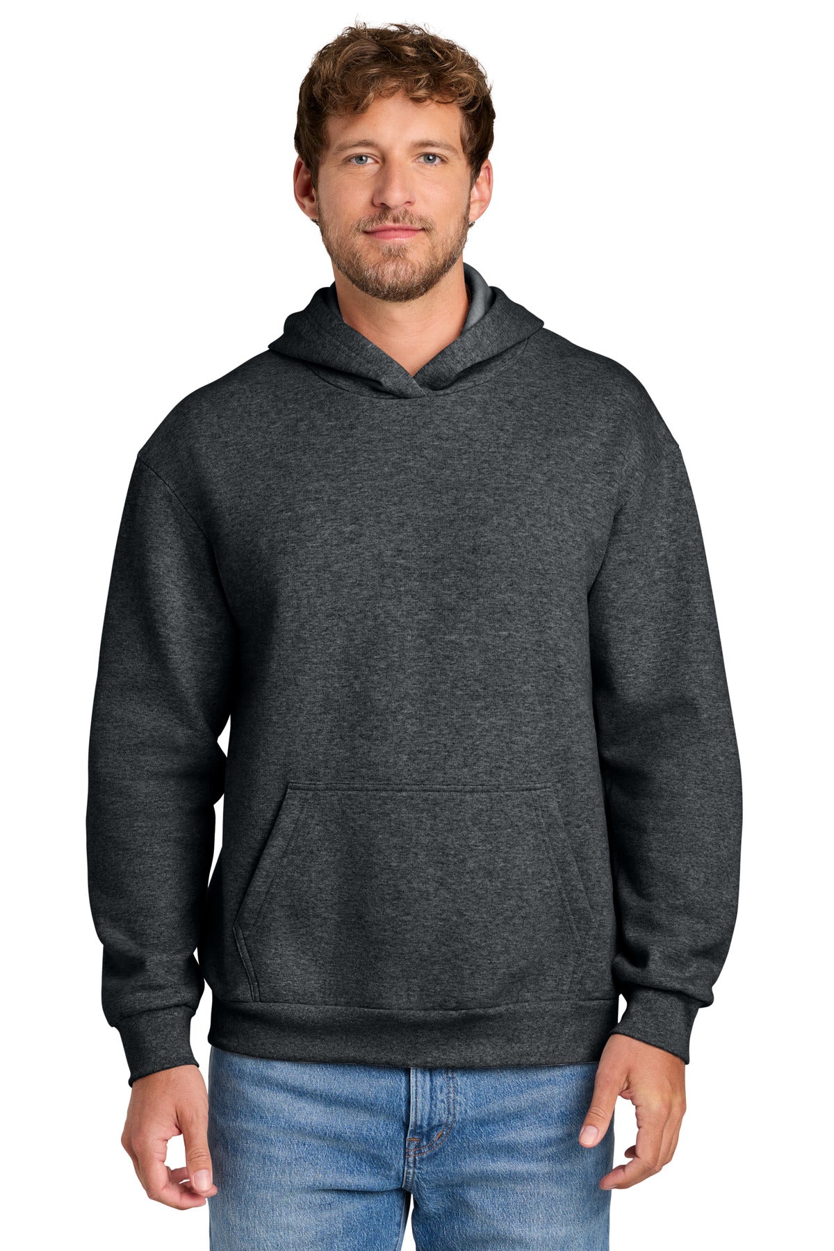 Port & Company PC68H - Easy Fleece Pullover Hooded Sweatshirt