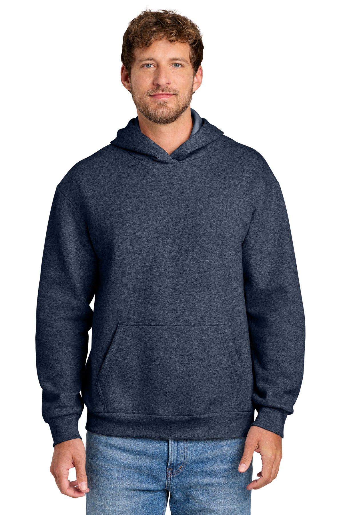 Port & Company PC68H - Easy Fleece Pullover Hooded Sweatshirt
