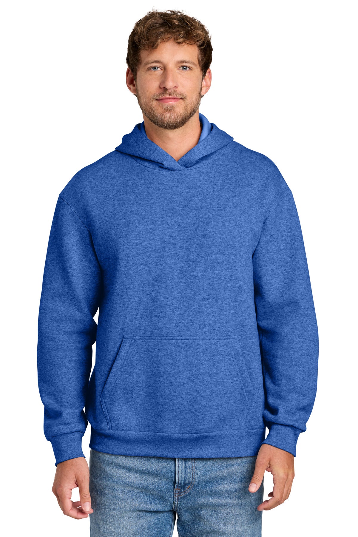 Port & Company PC68H - Easy Fleece Pullover Hooded Sweatshirt