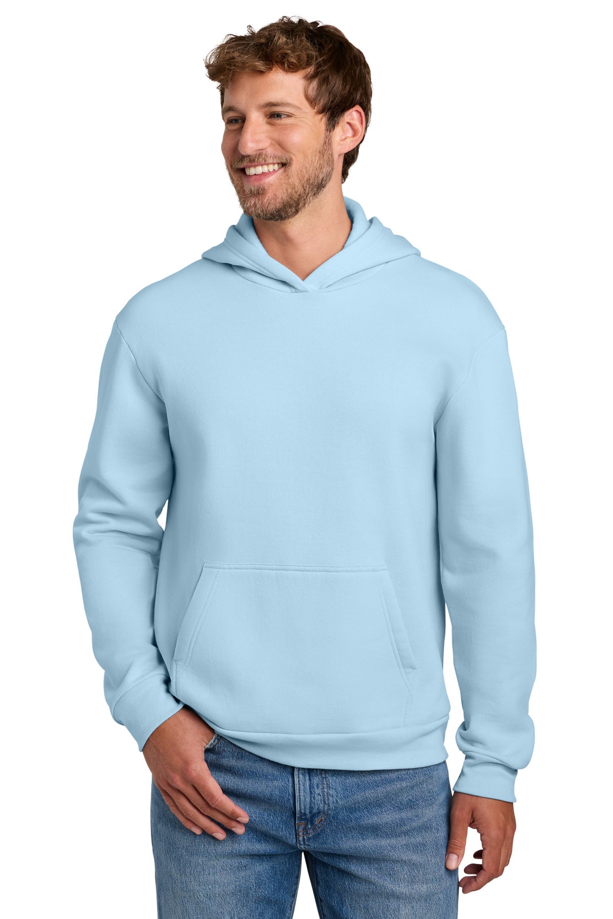 Port & Company PC68H - Easy Fleece Pullover Hooded Sweatshirt