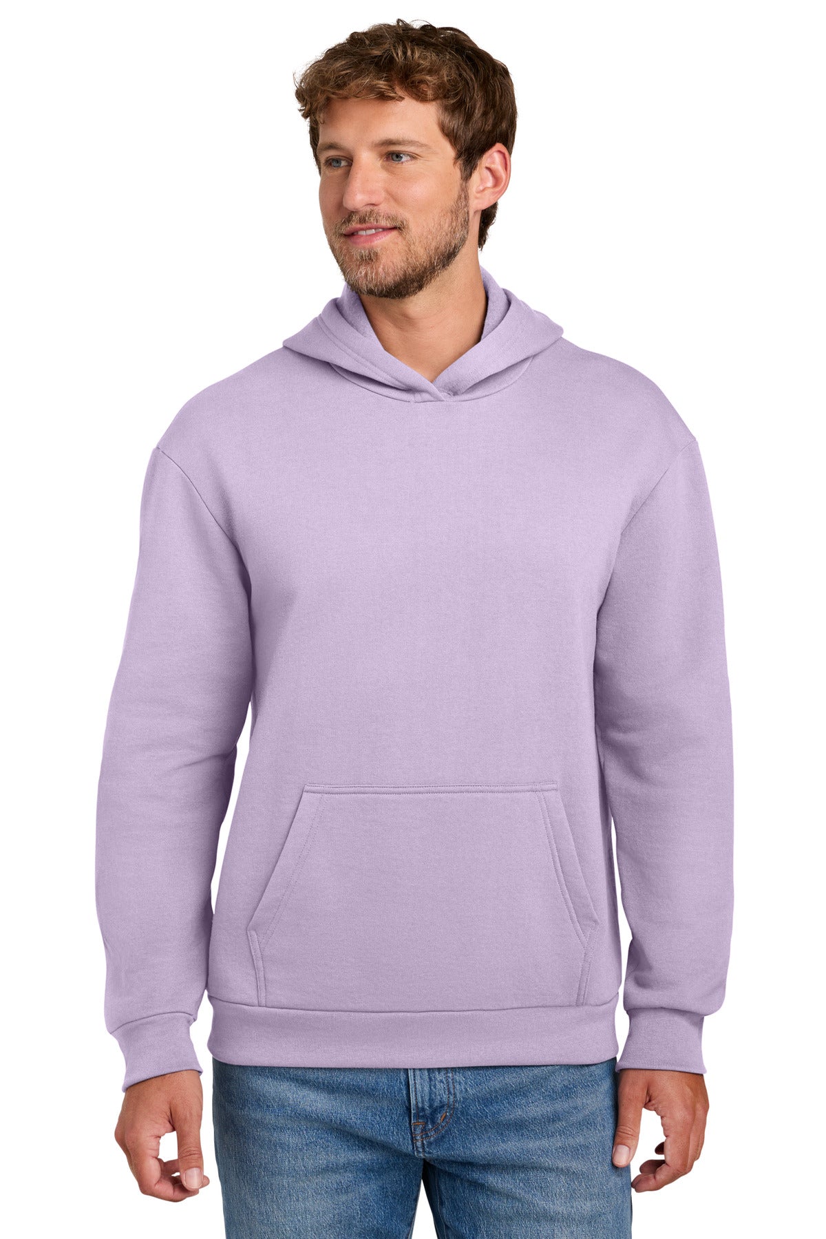Port & Company PC68H - Easy Fleece Pullover Hooded Sweatshirt