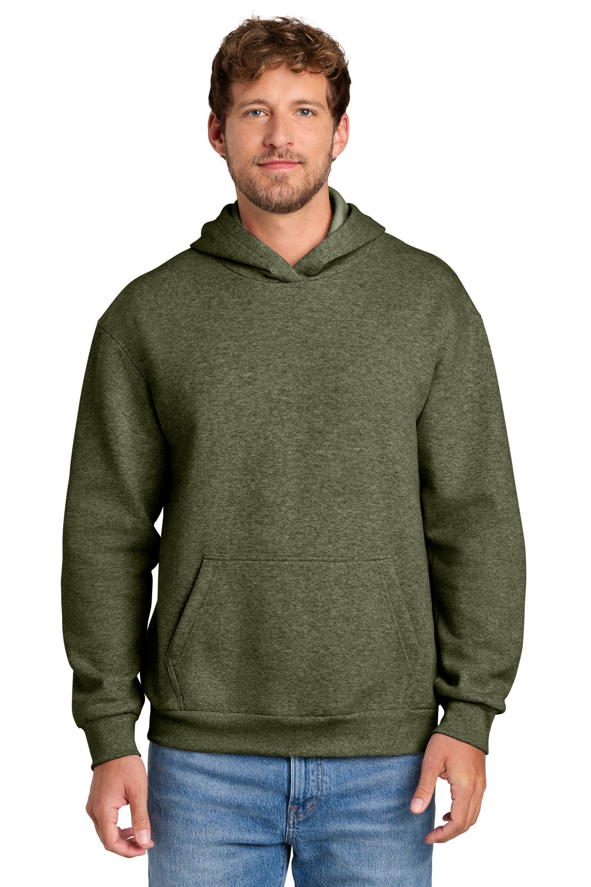 Port & Company PC68H - Easy Fleece Pullover Hooded Sweatshirt