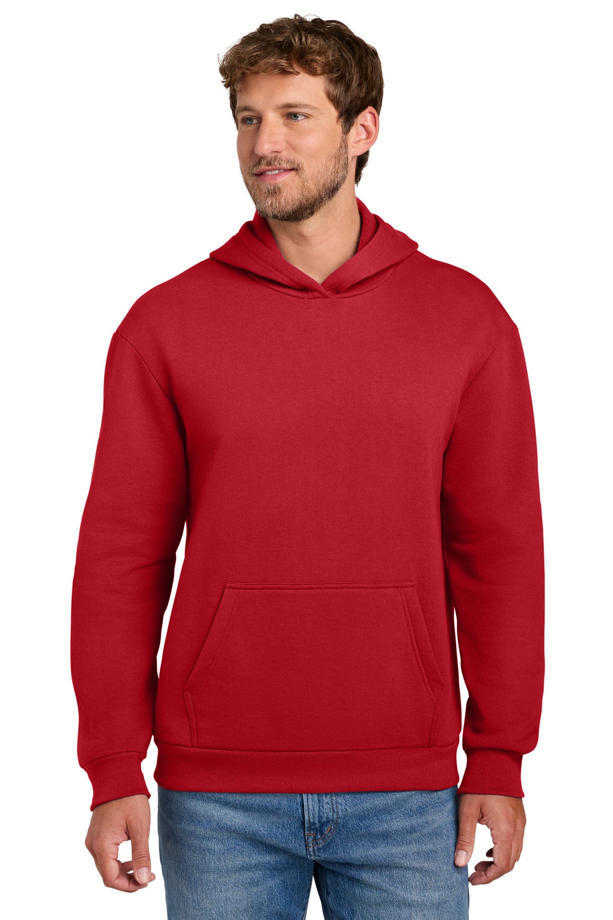 Port & Company PC68H - Easy Fleece Pullover Hooded Sweatshirt