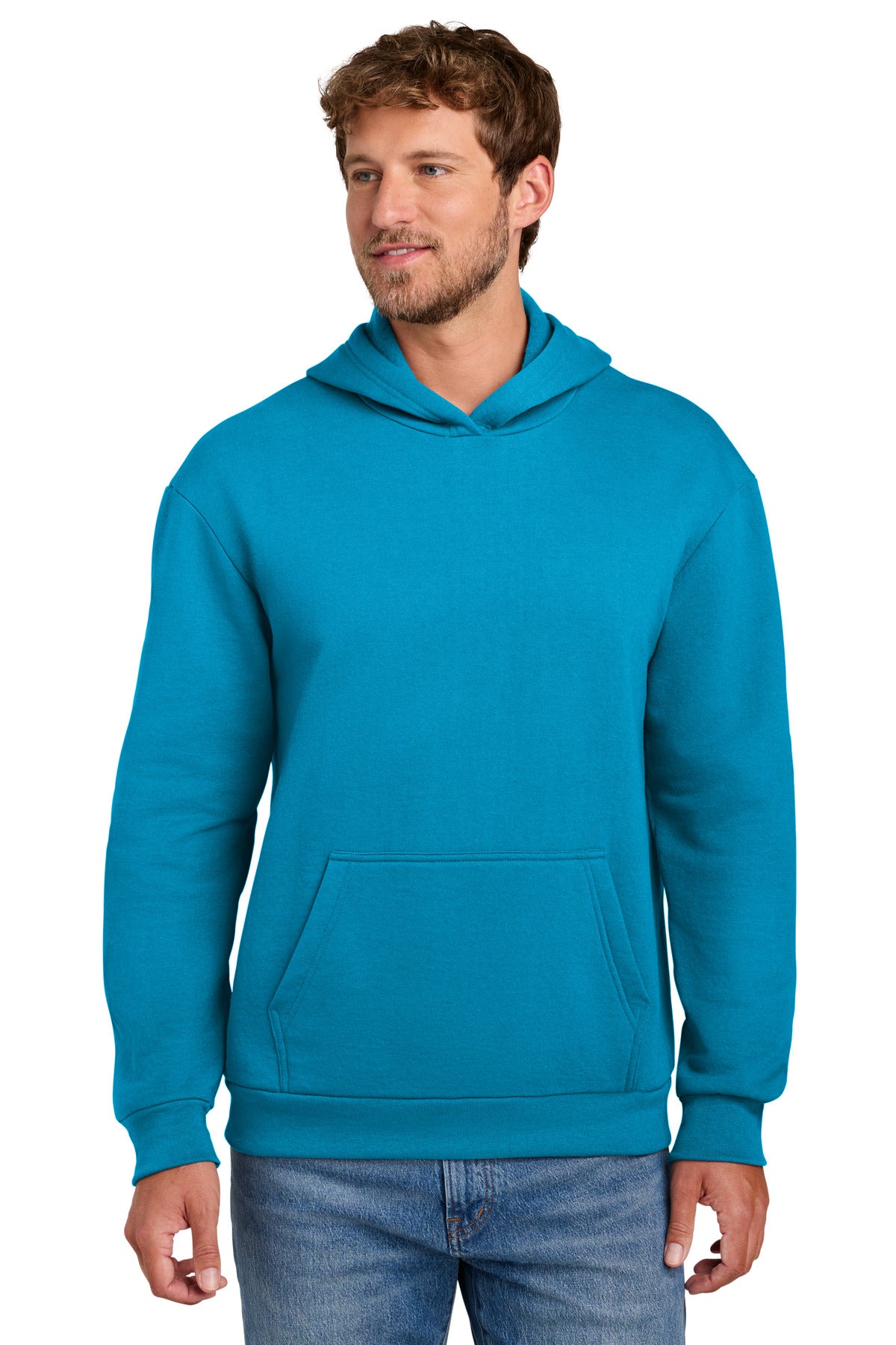 Port & Company PC68H - Easy Fleece Pullover Hooded Sweatshirt