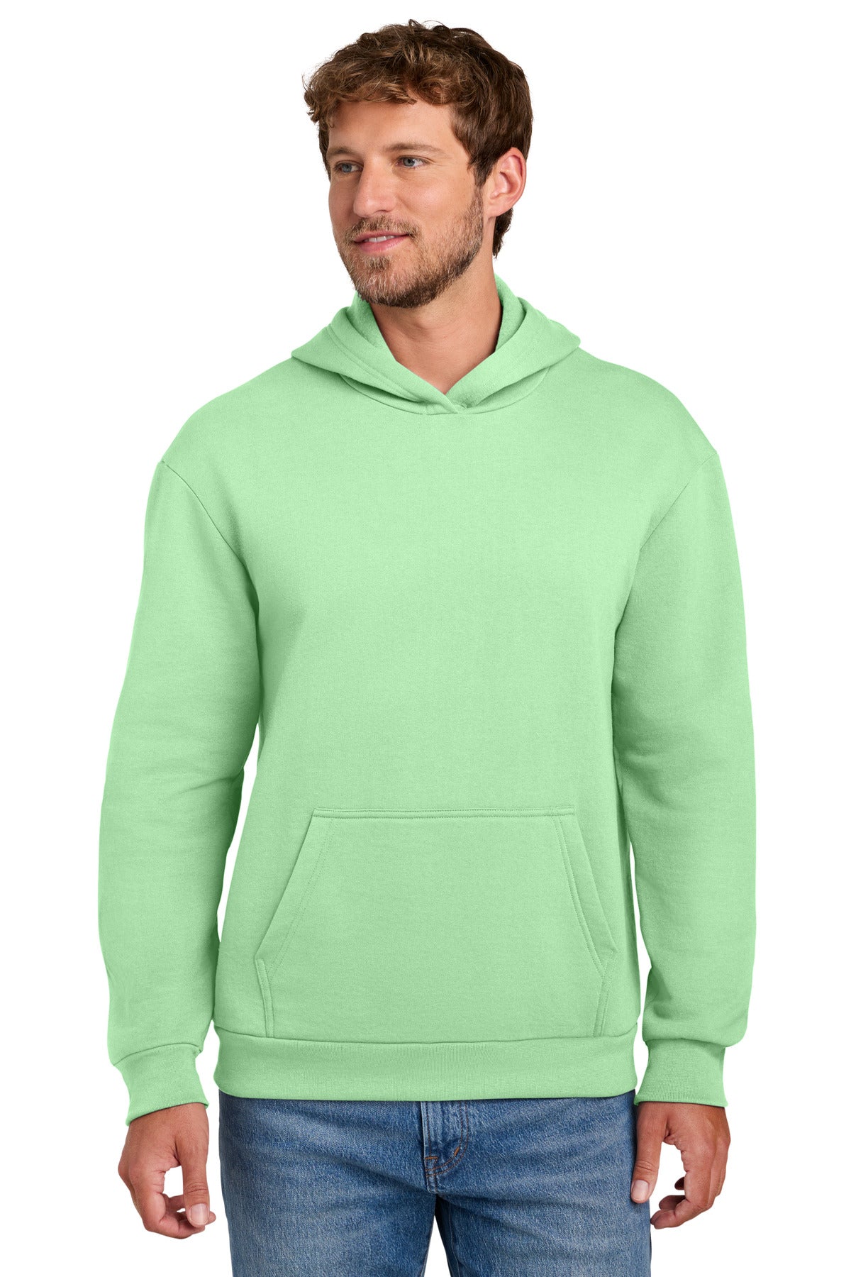 Port & Company PC68H - Easy Fleece Pullover Hooded Sweatshirt