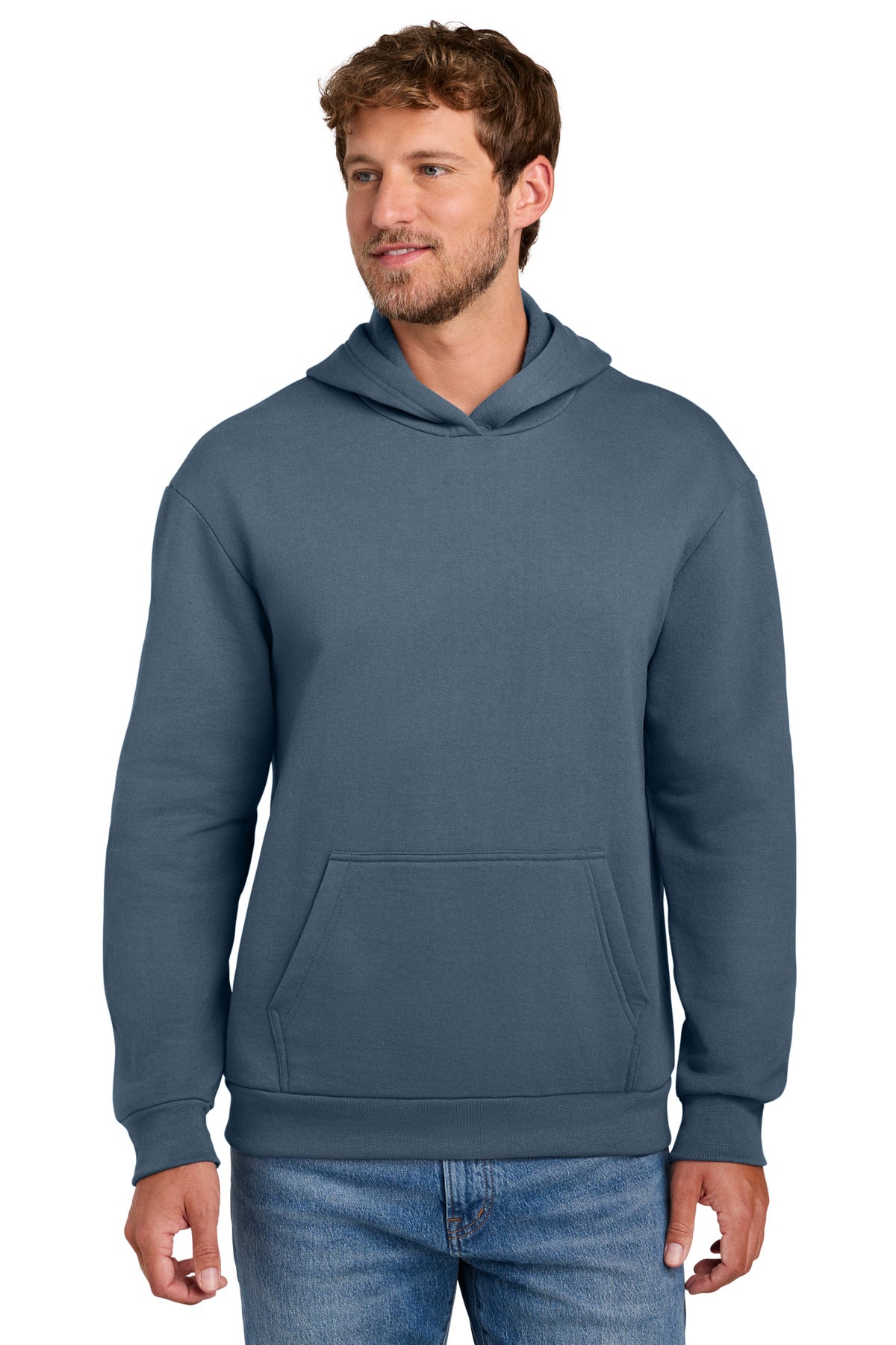 Port & Company PC68H - Easy Fleece Pullover Hooded Sweatshirt