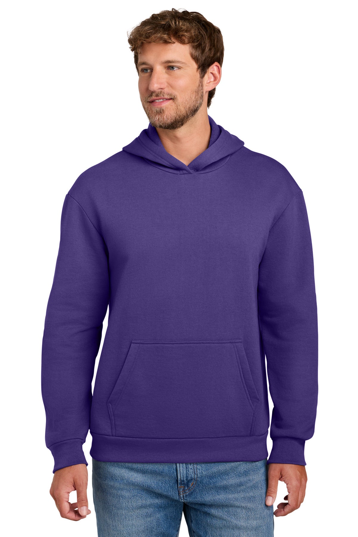 Port & Company PC68H - Easy Fleece Pullover Hooded Sweatshirt