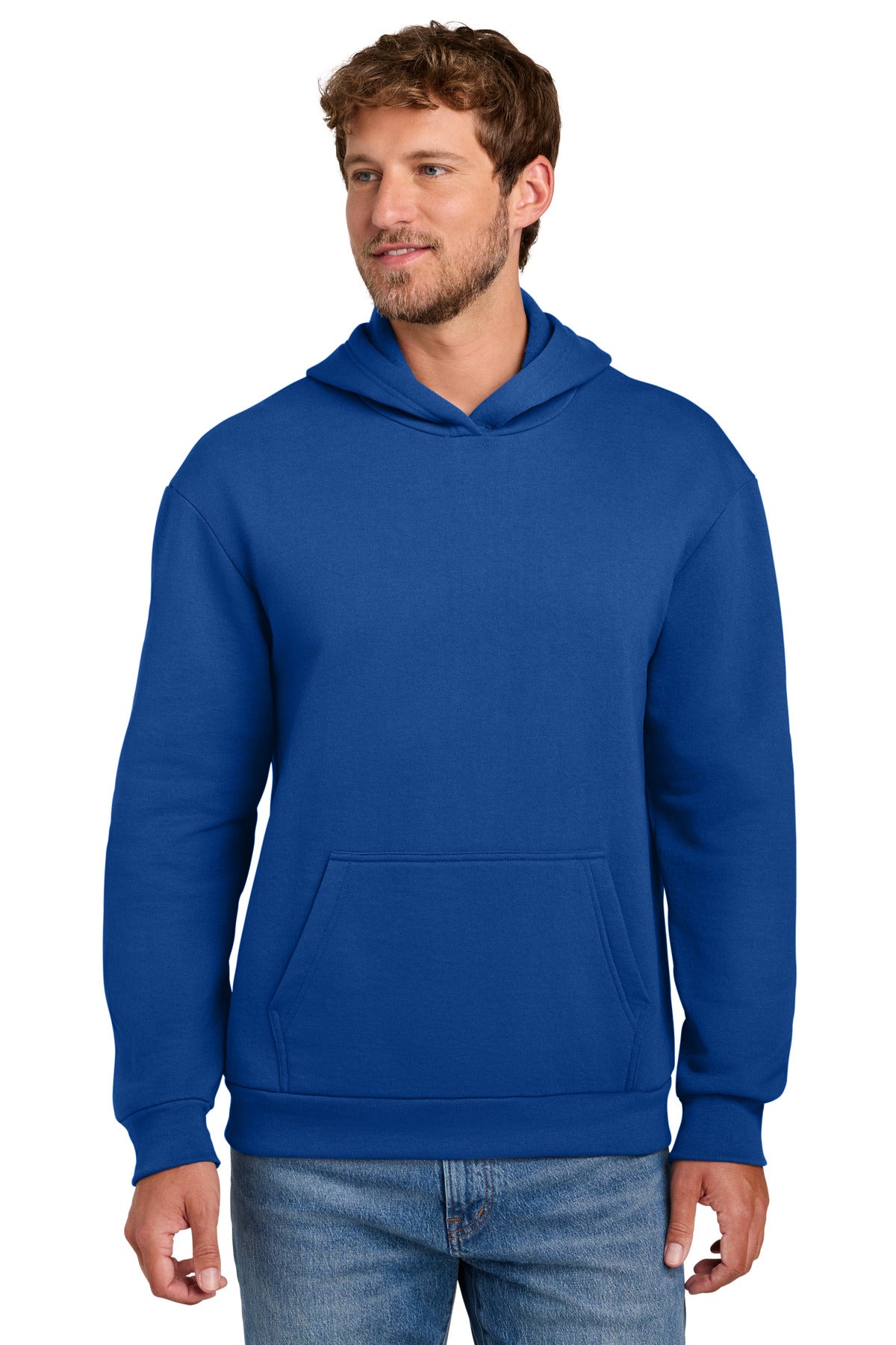 Port & Company PC68H - Easy Fleece Pullover Hooded Sweatshirt