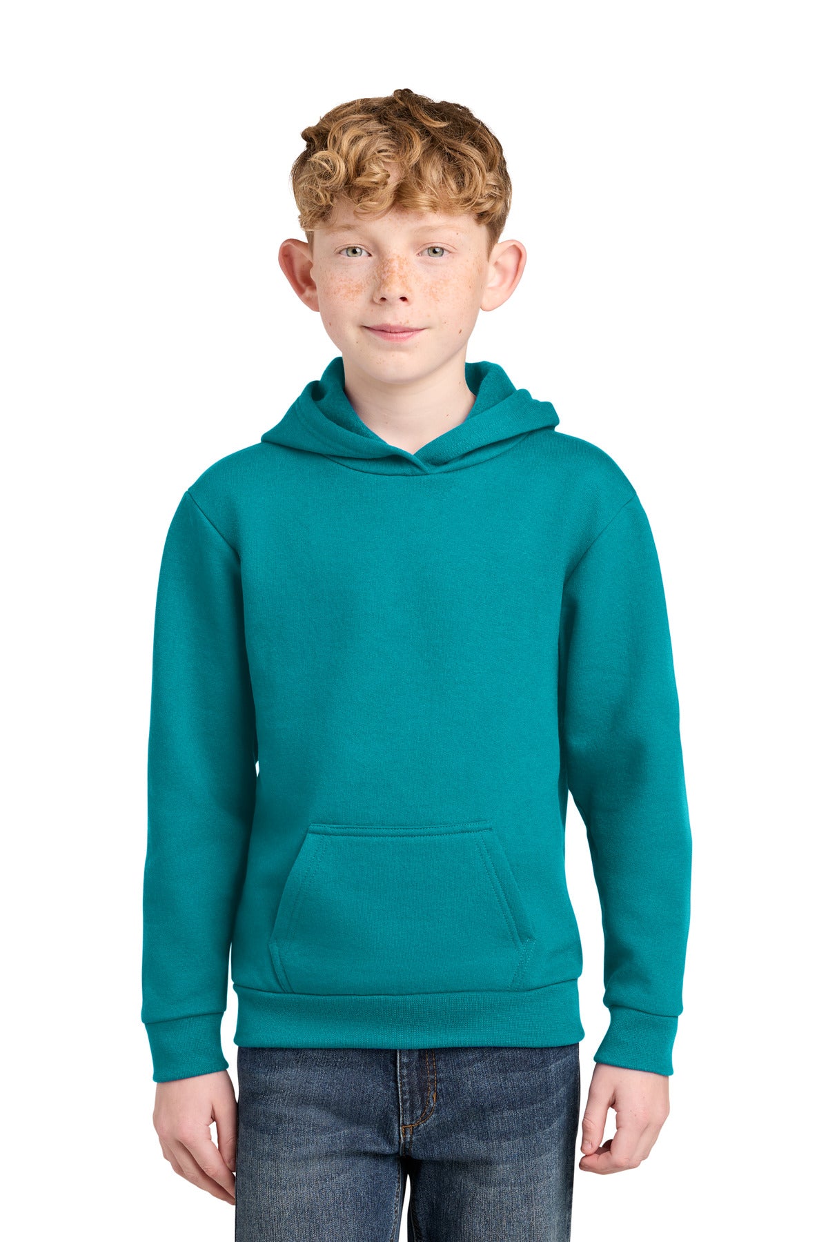 Port & Company PC68YH - Youth Easy Fleece Pullover Hooded Sweatshirt