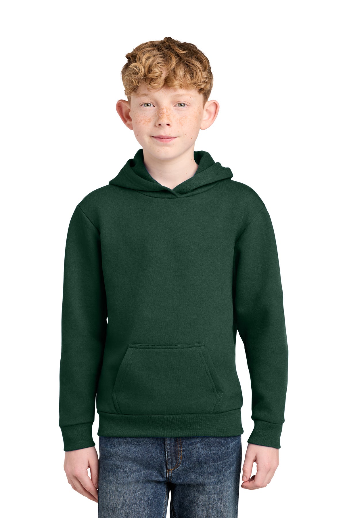 Port & Company PC68YH - Youth Easy Fleece Pullover Hooded Sweatshirt