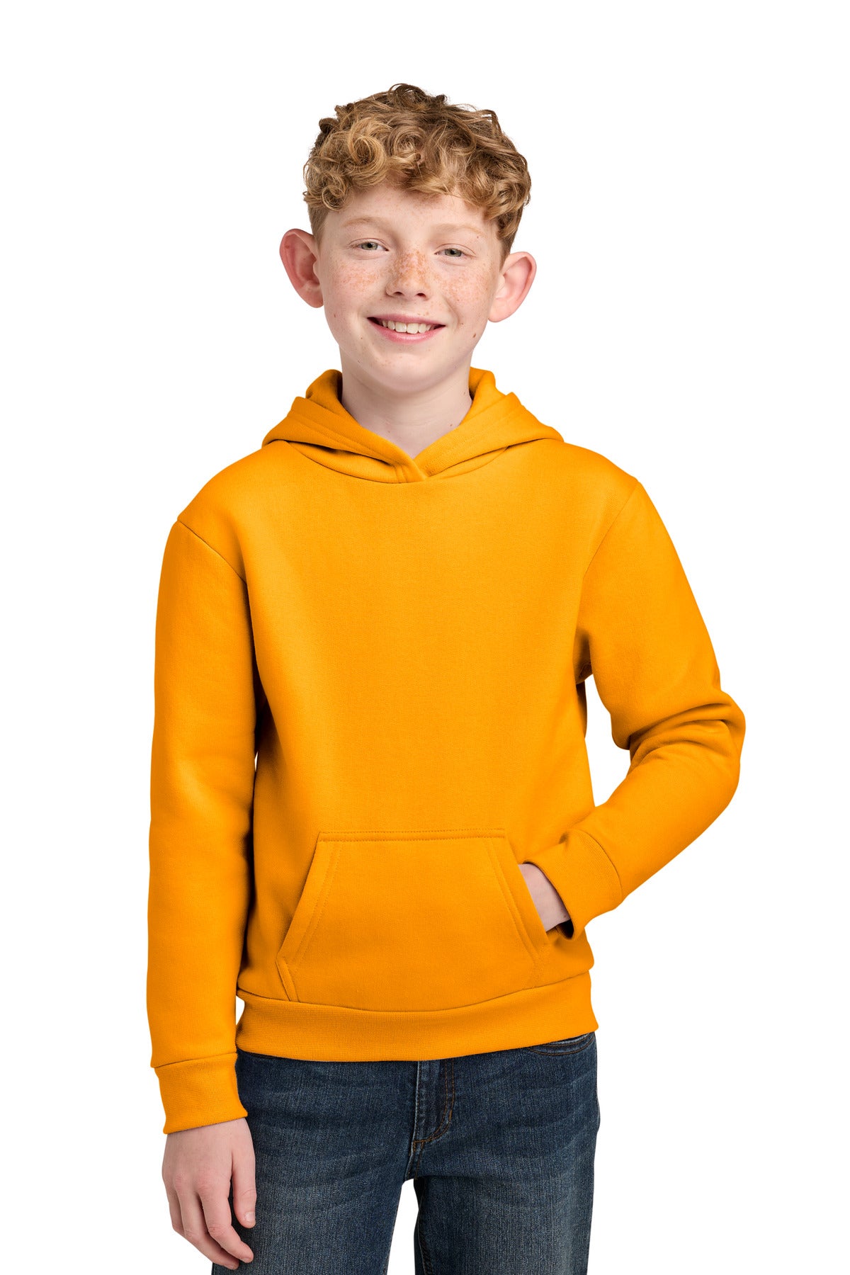 Port & Company PC68YH - Youth Easy Fleece Pullover Hooded Sweatshirt