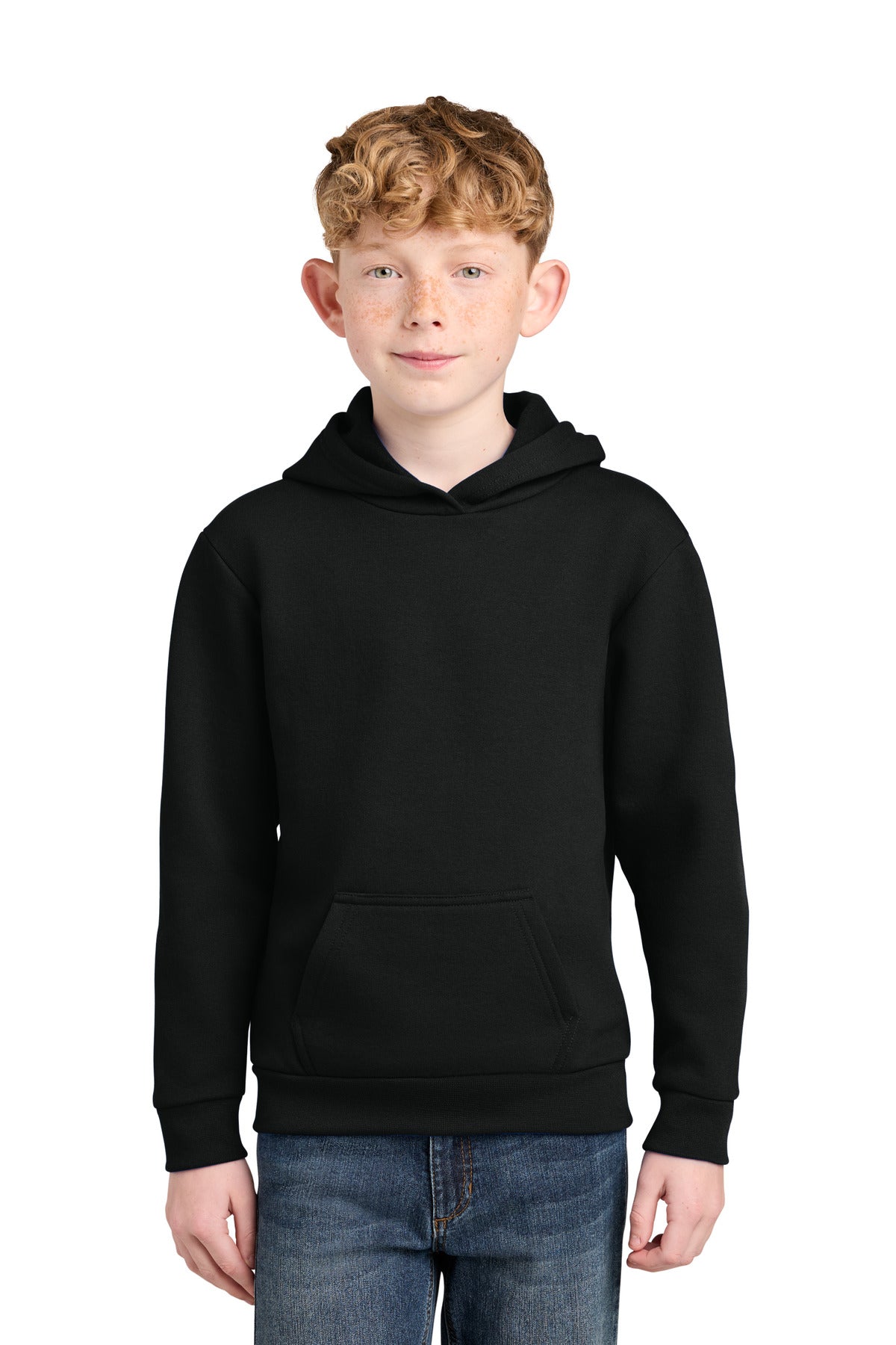 Port & Company PC68YH - Youth Easy Fleece Pullover Hooded Sweatshirt