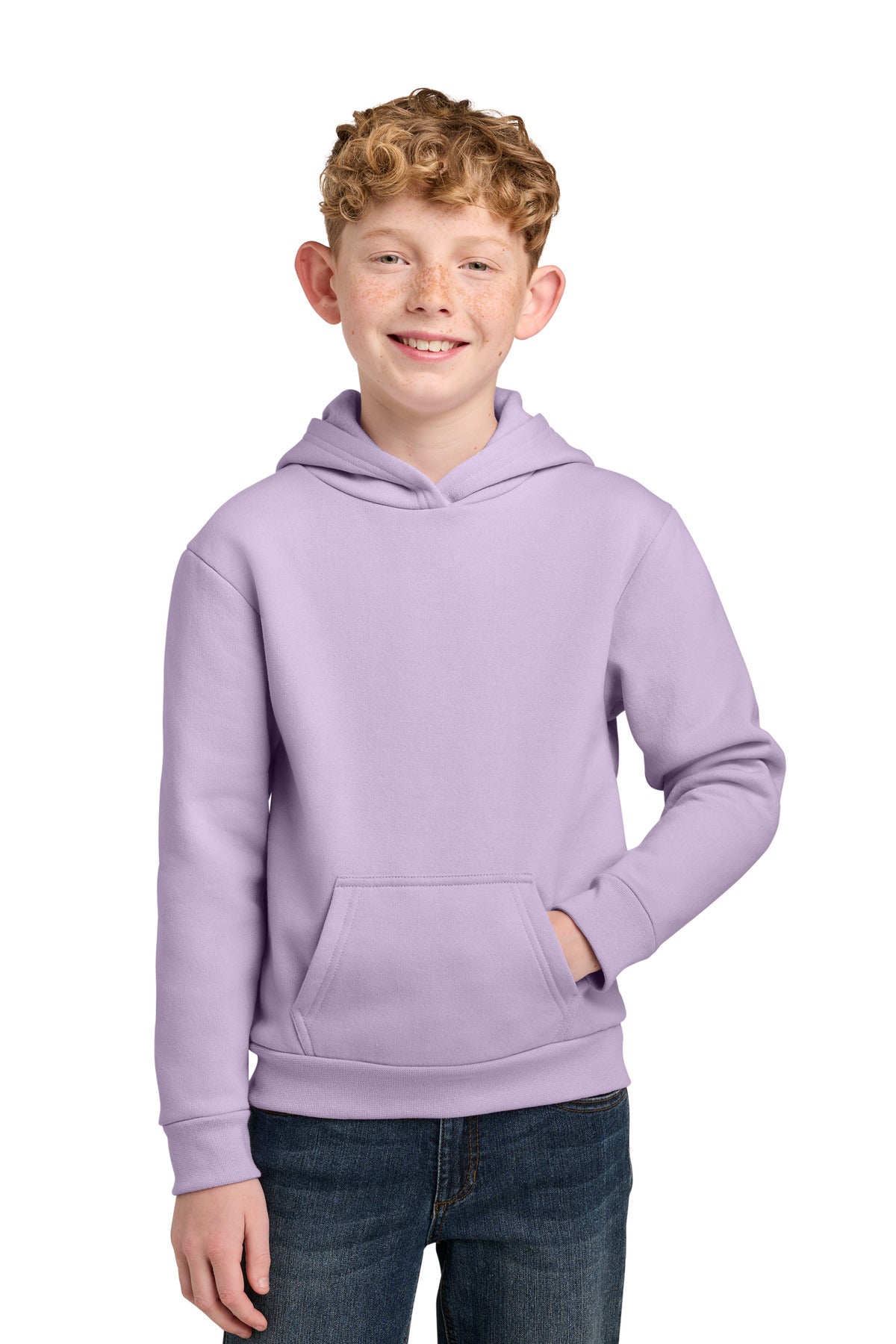 Port & Company PC68YH - Youth Easy Fleece Pullover Hooded Sweatshirt
