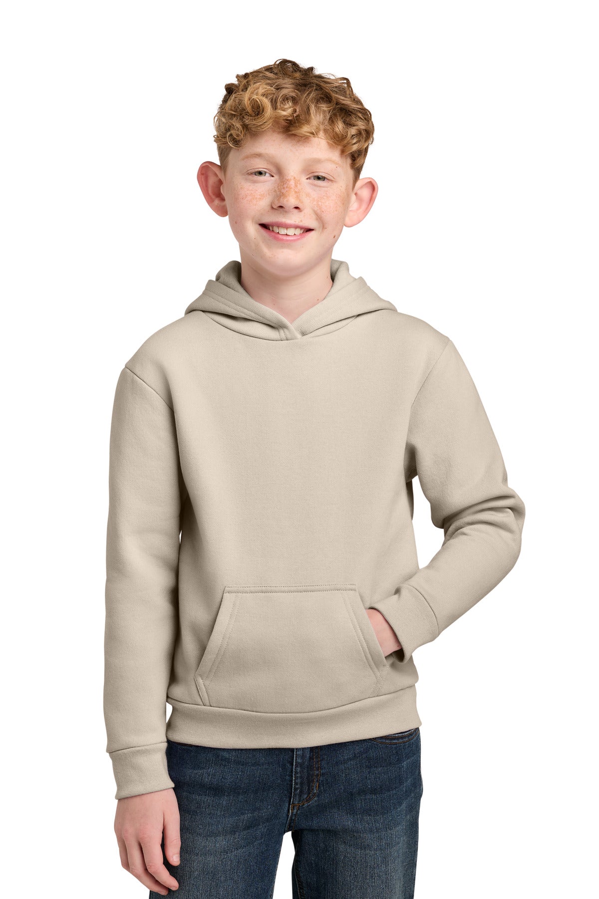 Port & Company PC68YH - Youth Easy Fleece Pullover Hooded Sweatshirt