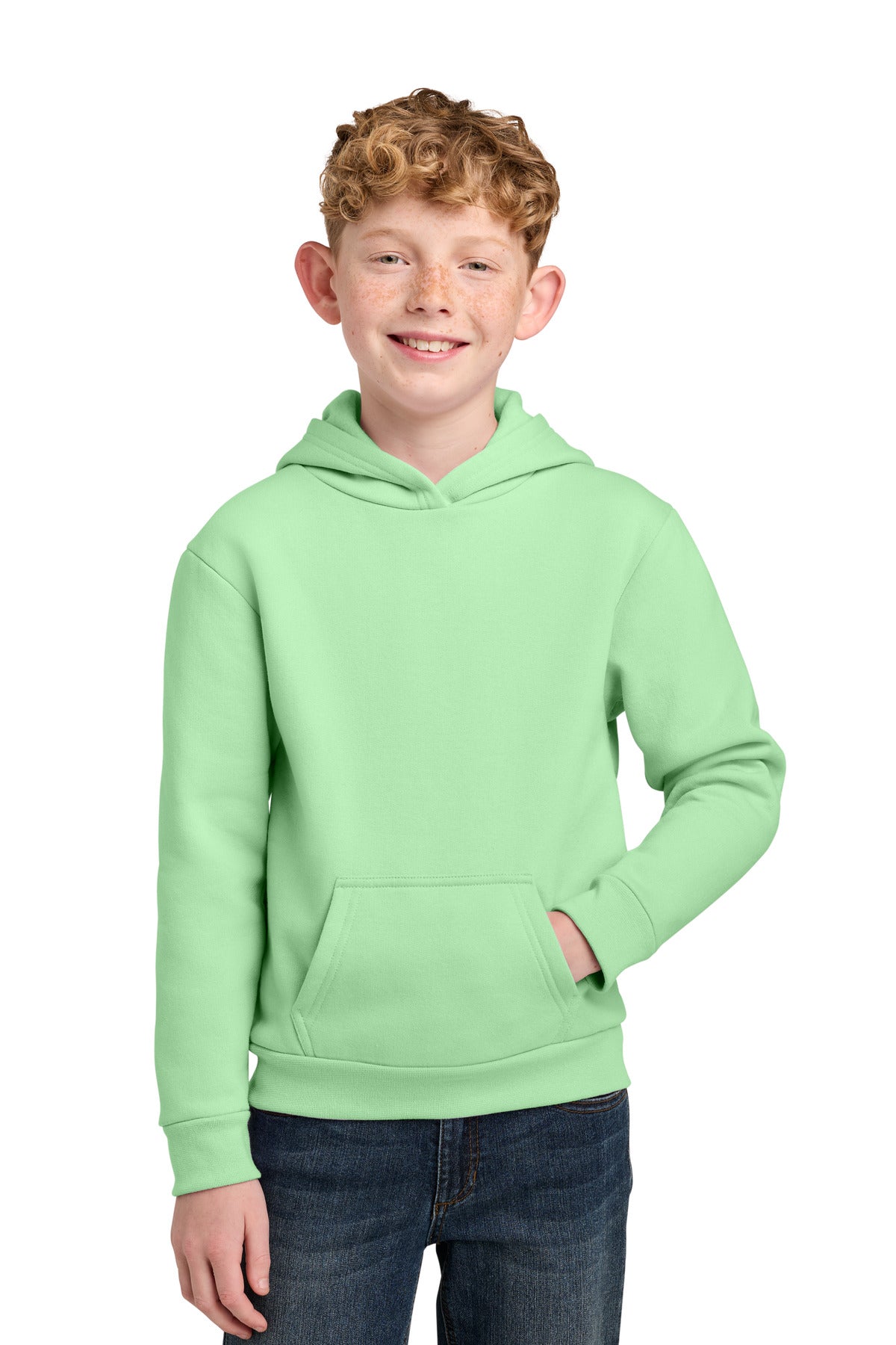 Port & Company PC68YH - Youth Easy Fleece Pullover Hooded Sweatshirt