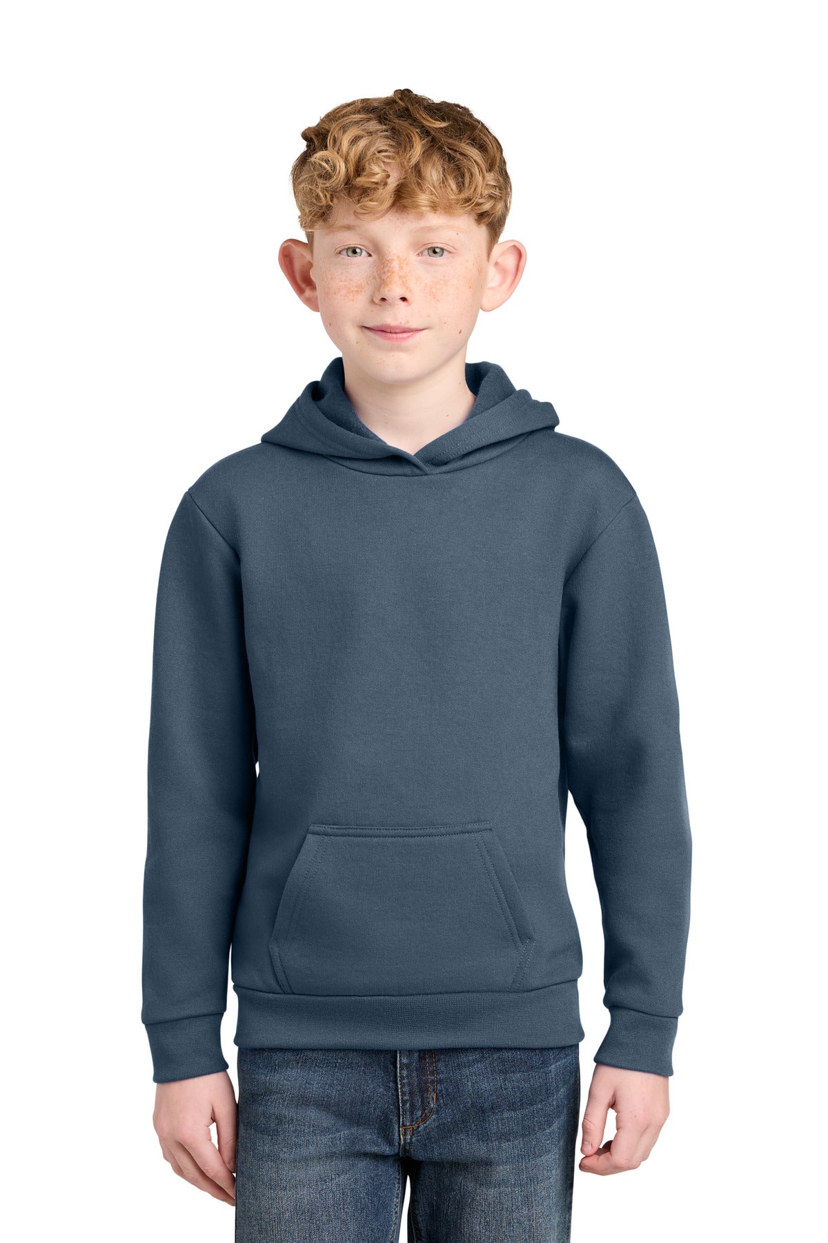 Port & Company PC68YH - Youth Easy Fleece Pullover Hooded Sweatshirt