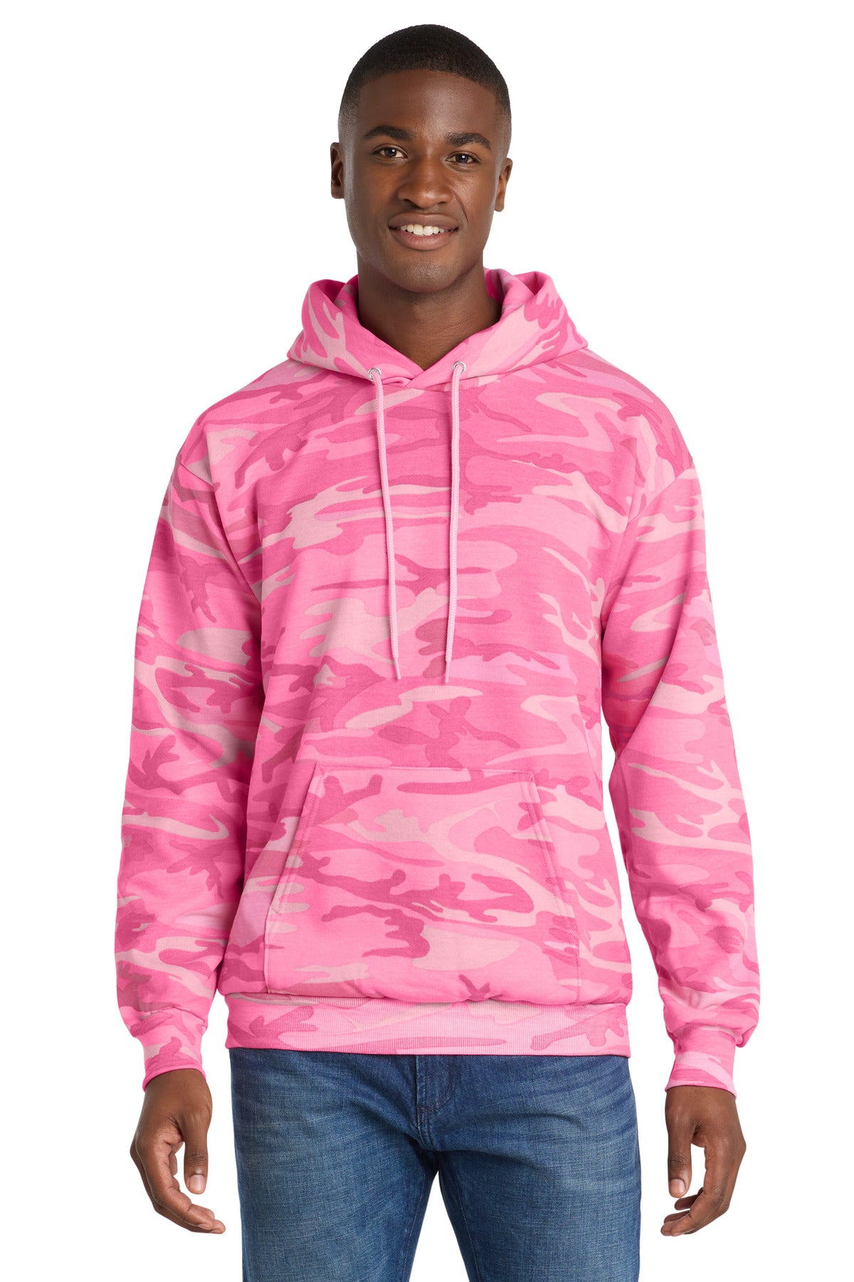 Port & Company PC78HC - Core Fleece Camo Pullover Hooded Sweatshirt