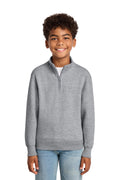 Port & Company PC78YQ - Youth Core Fleece 1/4-Zip Pullover Sweatshirt
