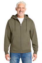 Port & Co PC78ZH - Core Fleece Full-Zip Hooded Sweatshirt