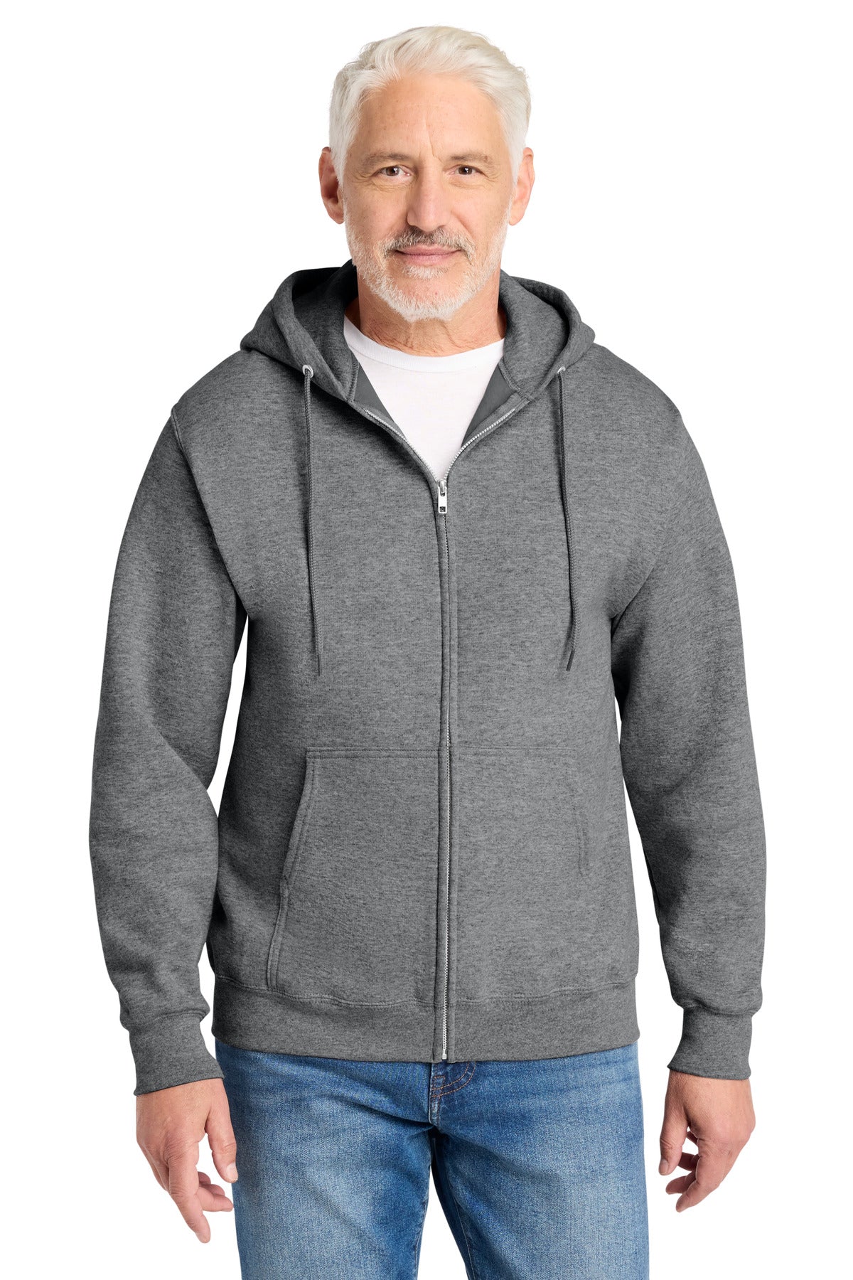 Port & Company PC78ZH - Core Fleece Full-Zip Hooded Sweatshirt