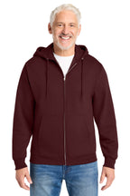 Port & Co PC78ZH - Core Fleece Full-Zip Hooded Sweatshirt