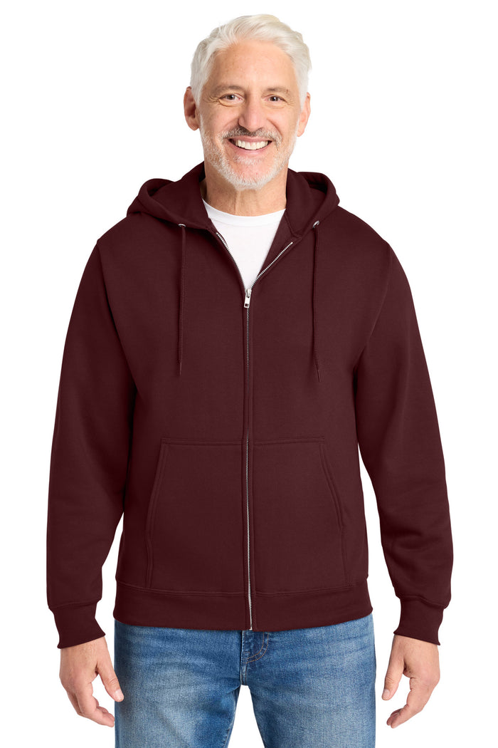 Port & Co PC78ZH - Core Fleece Full-Zip Hooded Sweatshirt