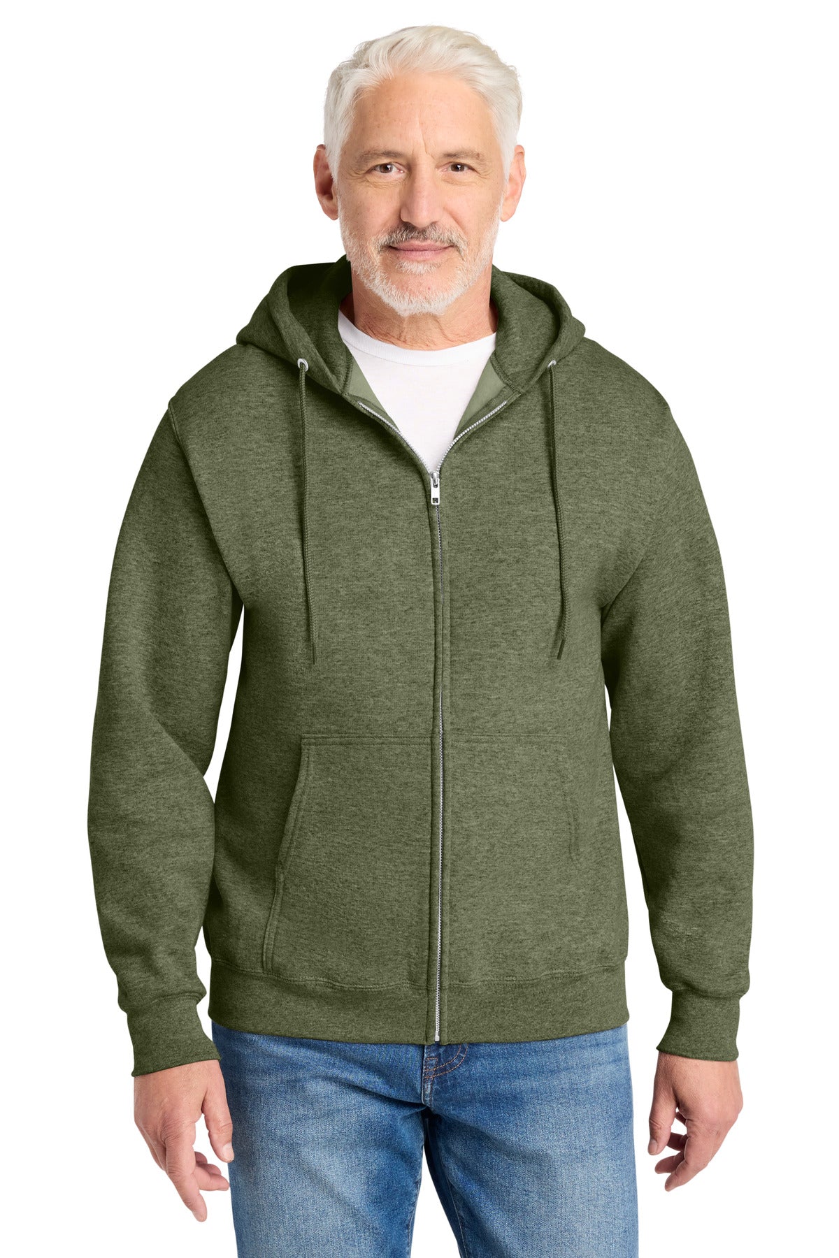 Port & Co PC78ZH - Core Fleece Full-Zip Hooded Sweatshirt