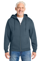 Port & Company PC78ZH - Core Fleece Full-Zip Hooded Sweatshirt