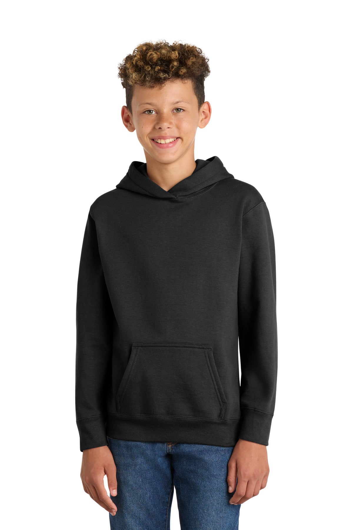 Port & Company PC850YH - Youth Fan Favorite Fleece Pullover Hooded Sweatshirt