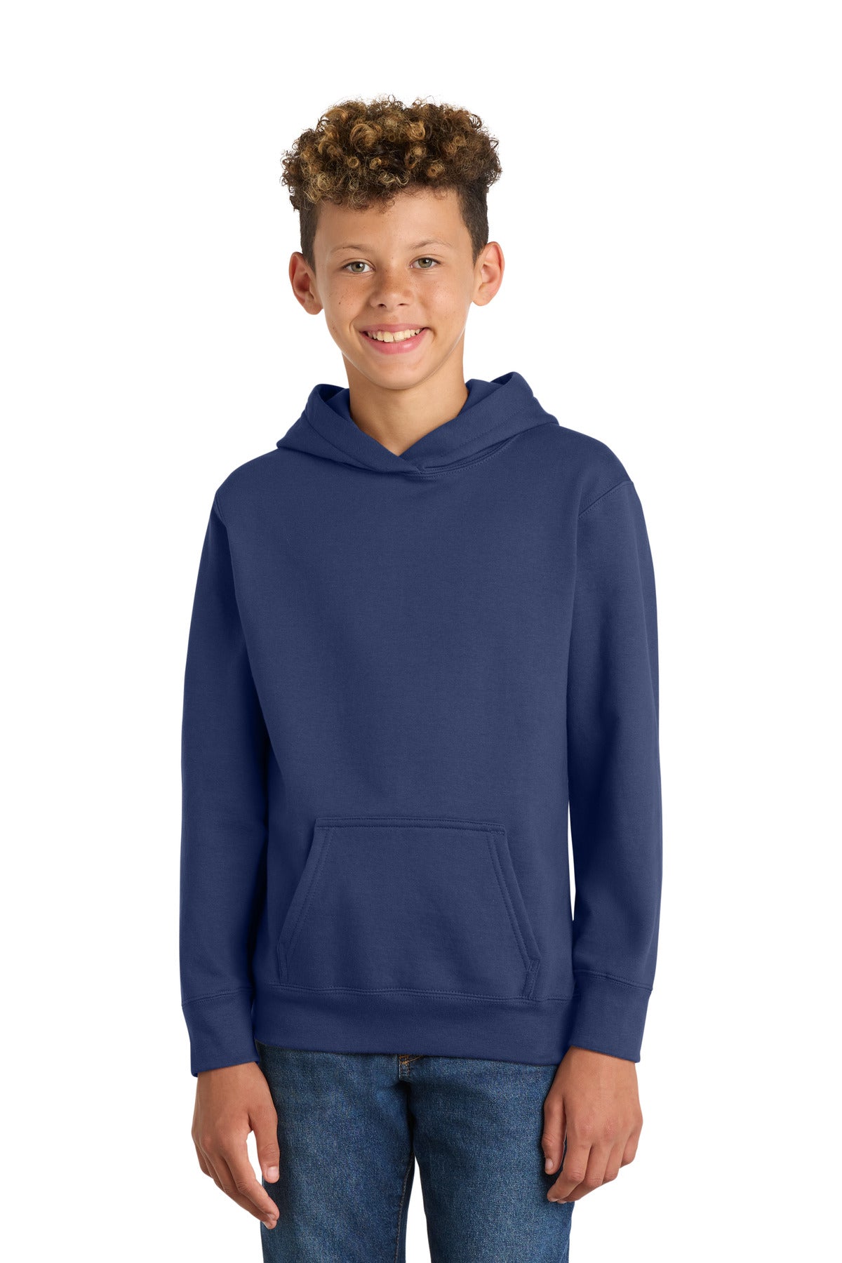 Port & Company PC850YH - Youth Fan Favorite Fleece Pullover Hooded Sweatshirt