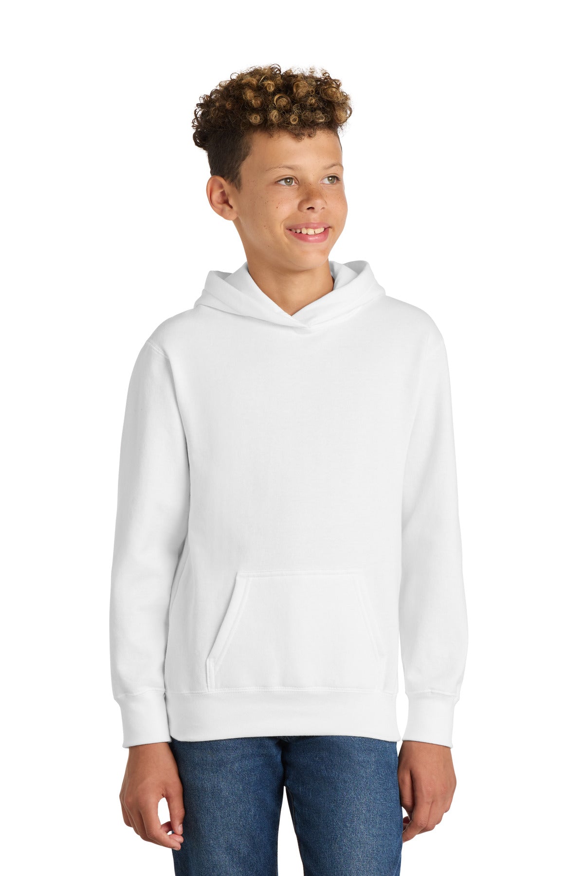 Port & Company PC850YH - Youth Fan Favorite Fleece Pullover Hooded Sweatshirt