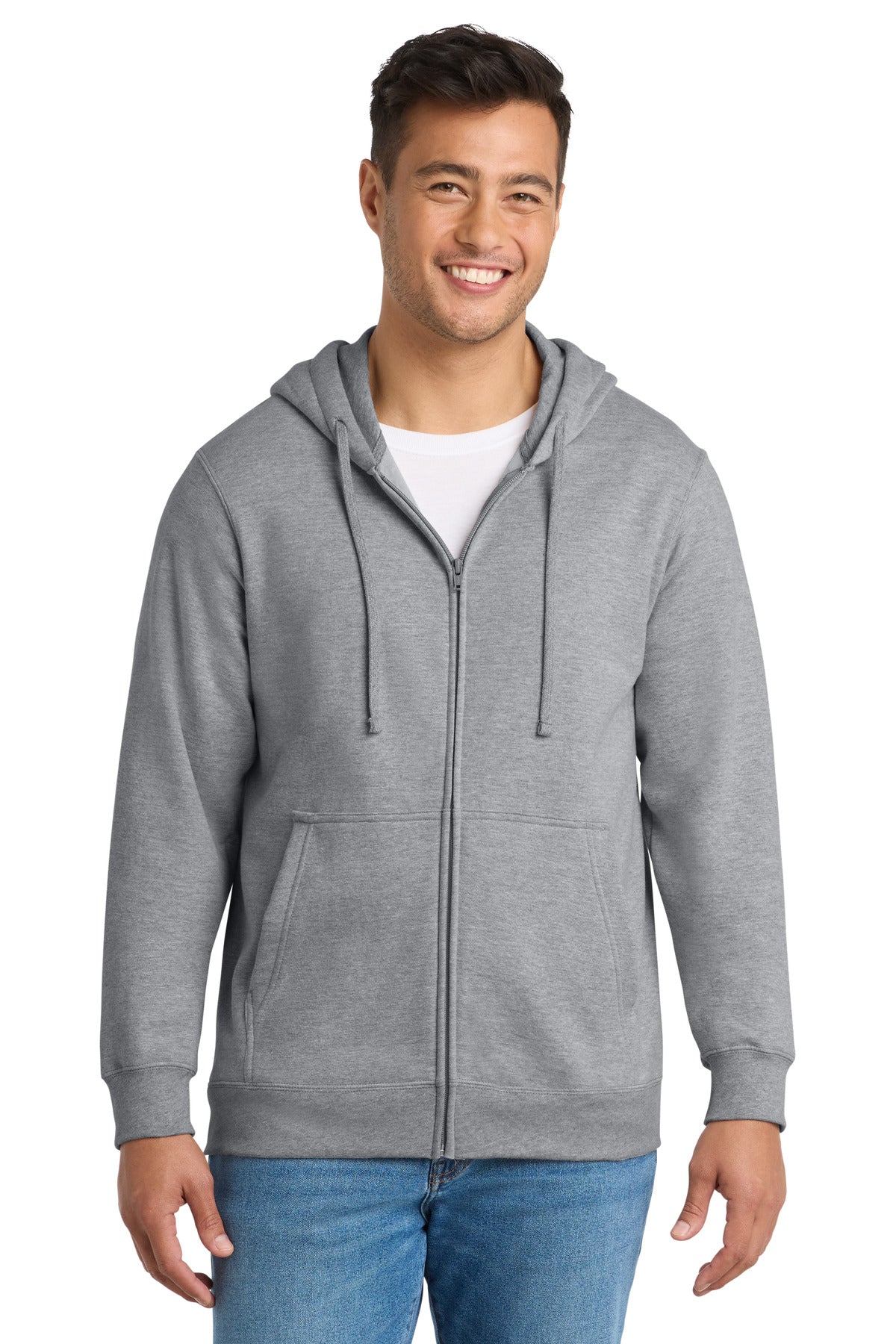 Port & Company PC850ZH - Fan Favorite Fleece Full-Zip Hooded Sweatshirt