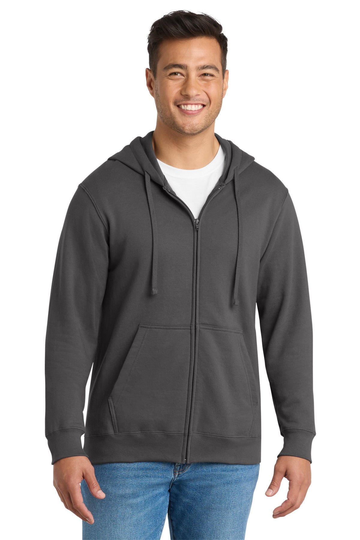 Port & Company PC850ZH - Fan Favorite Fleece Full-Zip Hooded Sweatshirt