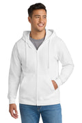 Port & Co PC850ZH - Fan Favorite Fleece Full-Zip Hooded Sweatshirt