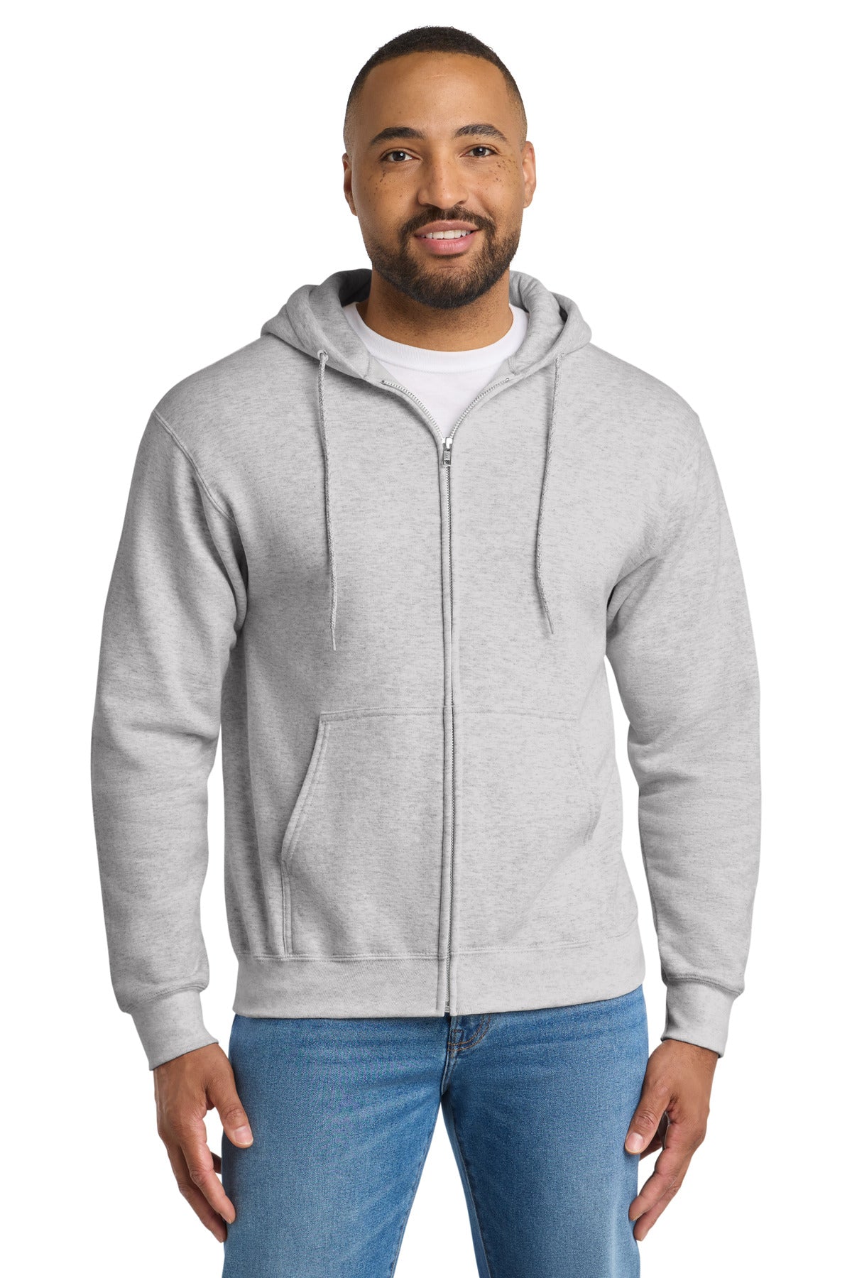 Port & Company PC90ZHT - Tall Essential Fleece Full-Zip Hooded Sweatshirt