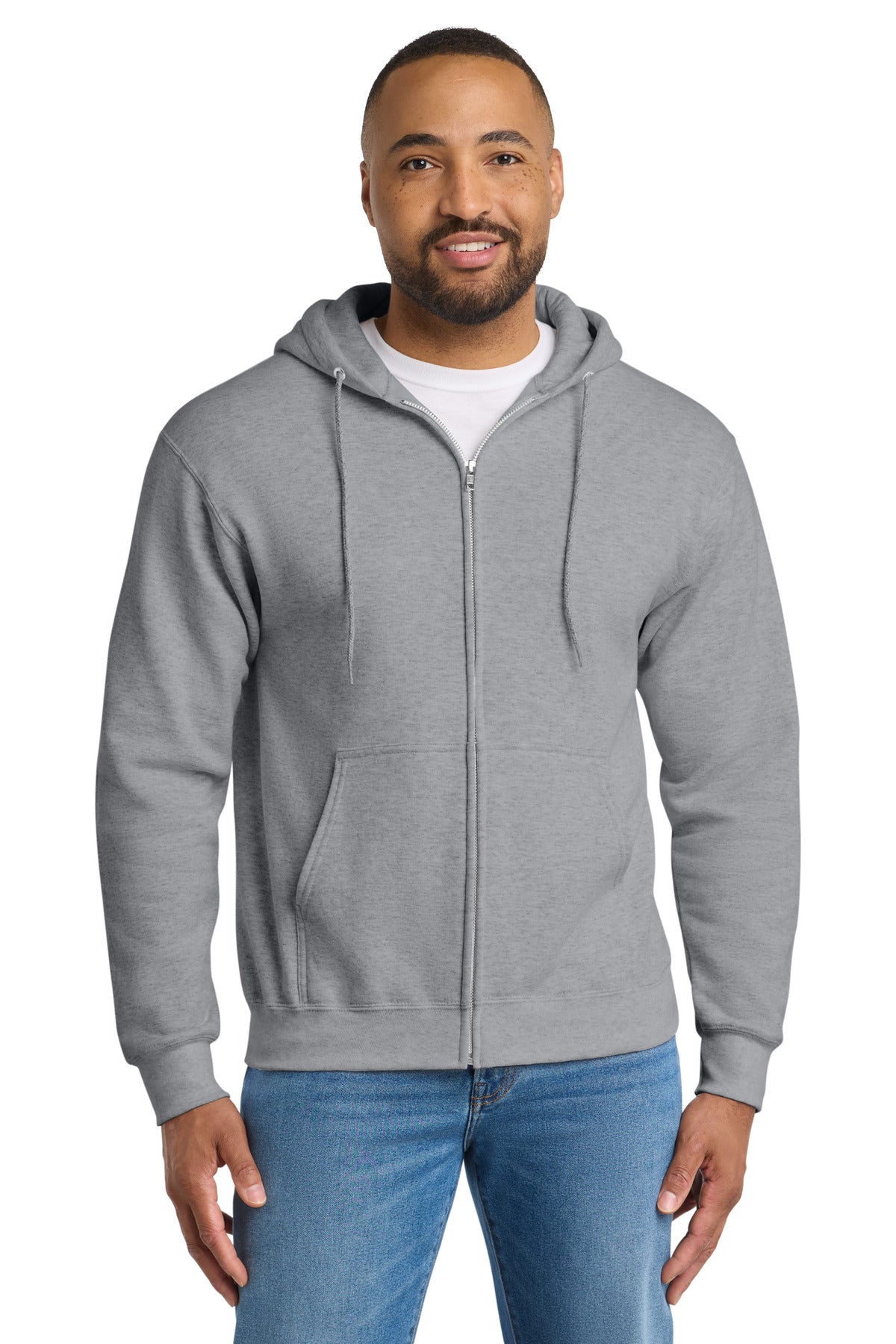 Port & Company PC90ZHT - Tall Essential Fleece Full-Zip Hooded Sweatshirt