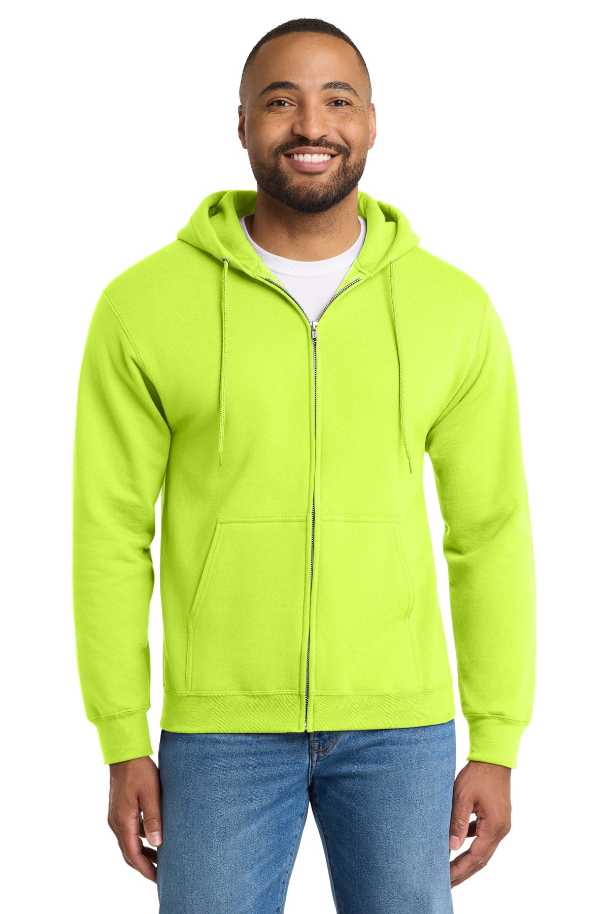 Port & Company PC90ZHT - Tall Essential Fleece Full-Zip Hooded Sweatshirt